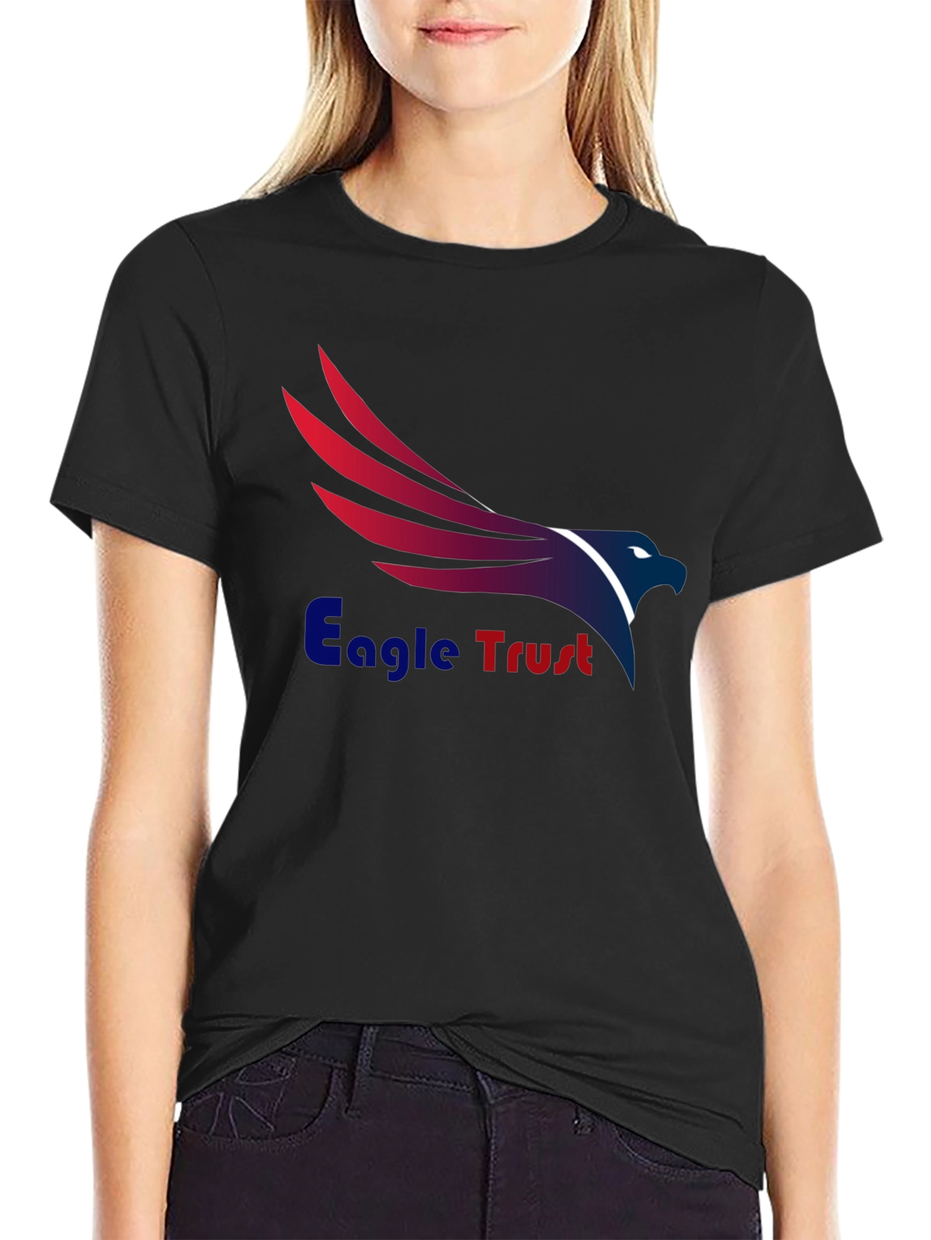 Eagle Trust Graphic T-Shirt - Black