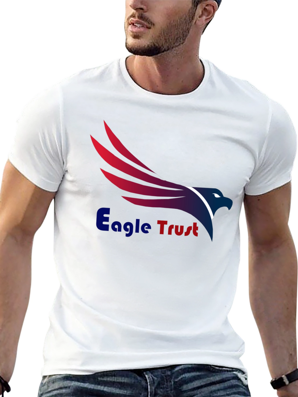 Eagle Trust Graphic T-Shirt - Black