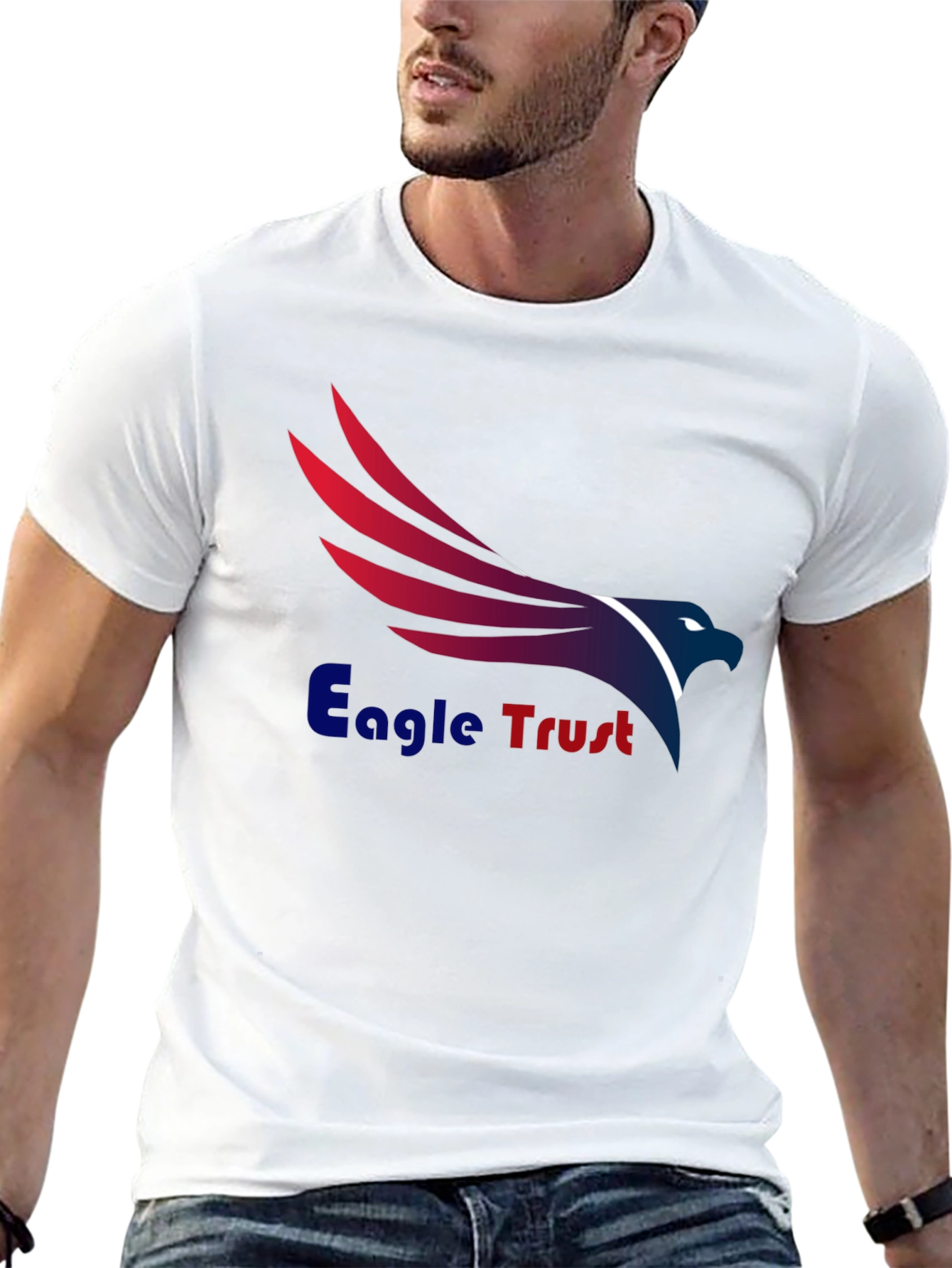 Eagle Trust Graphic T-Shirt - Black