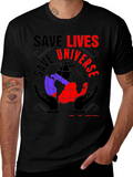 Save Lives Universe Graphic T-Shirt