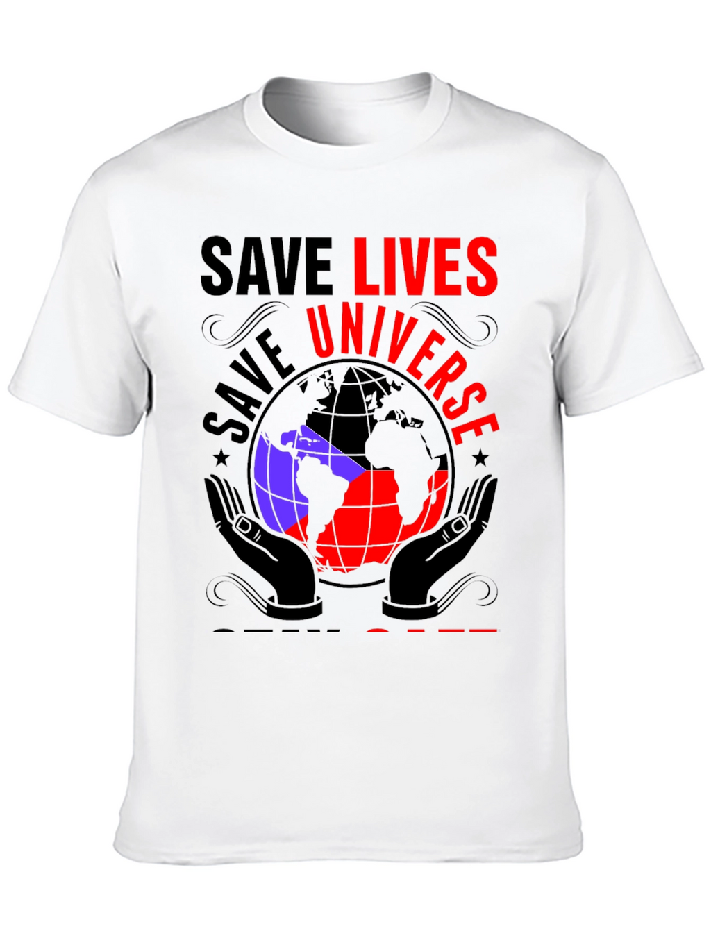 Save Lives Universe Graphic T-Shirt