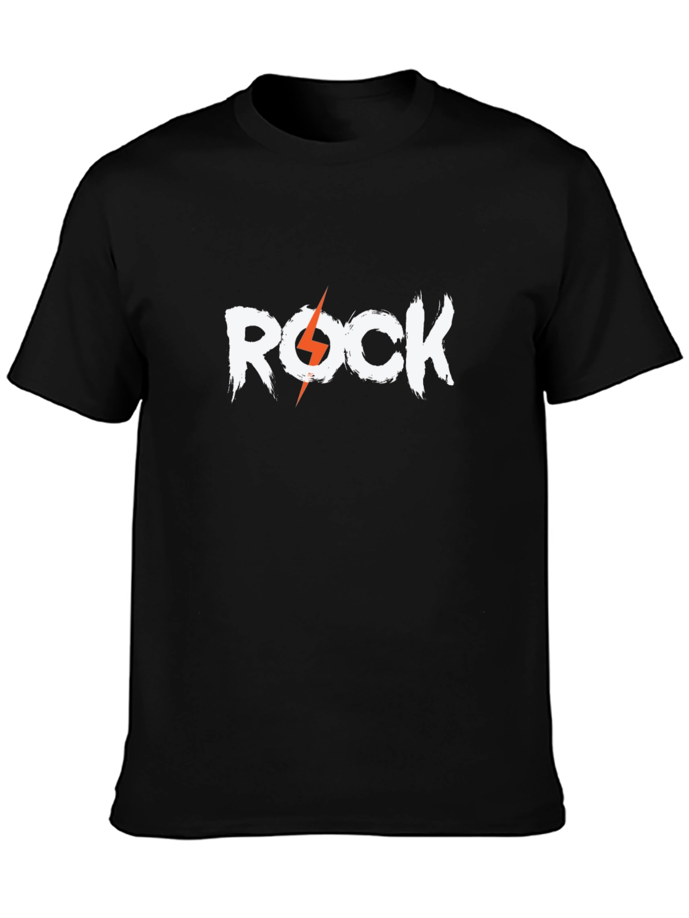 Rock Graphic T-Shirt - Black Tee