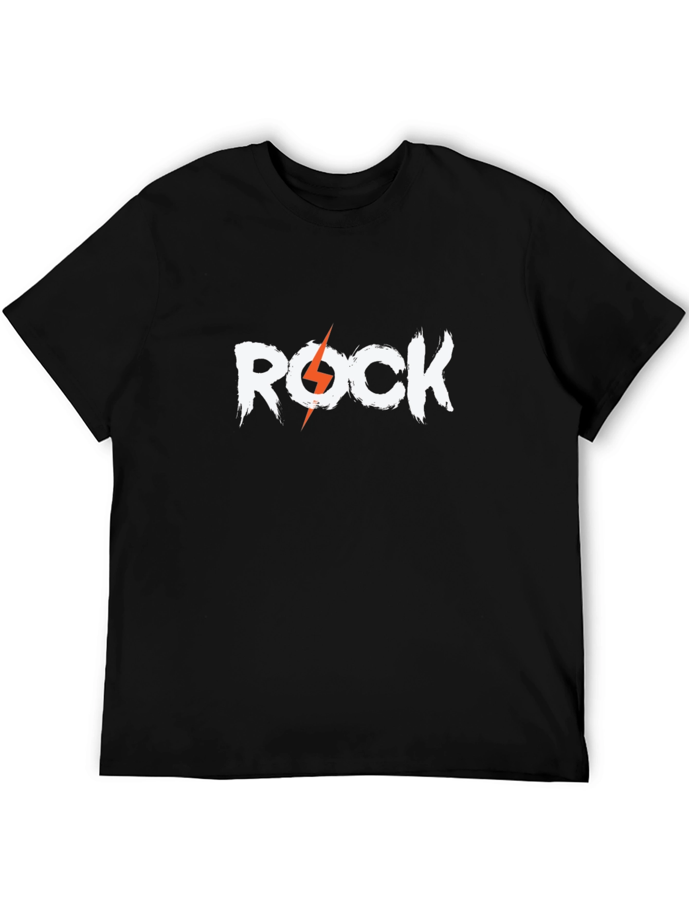 Rock Graphic T-Shirt - Black Tee