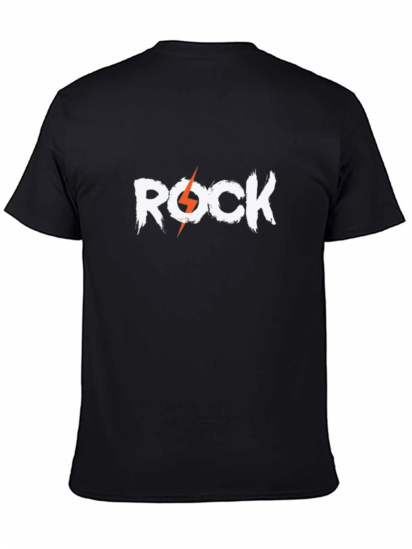 Rock Graphic T-Shirt - Black Tee