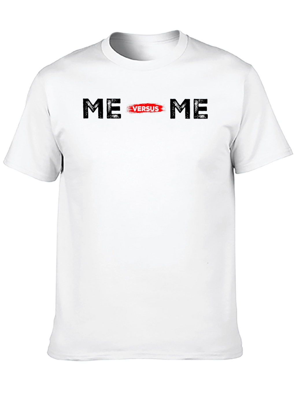 Me Versus Me Graphic Tee - Black
