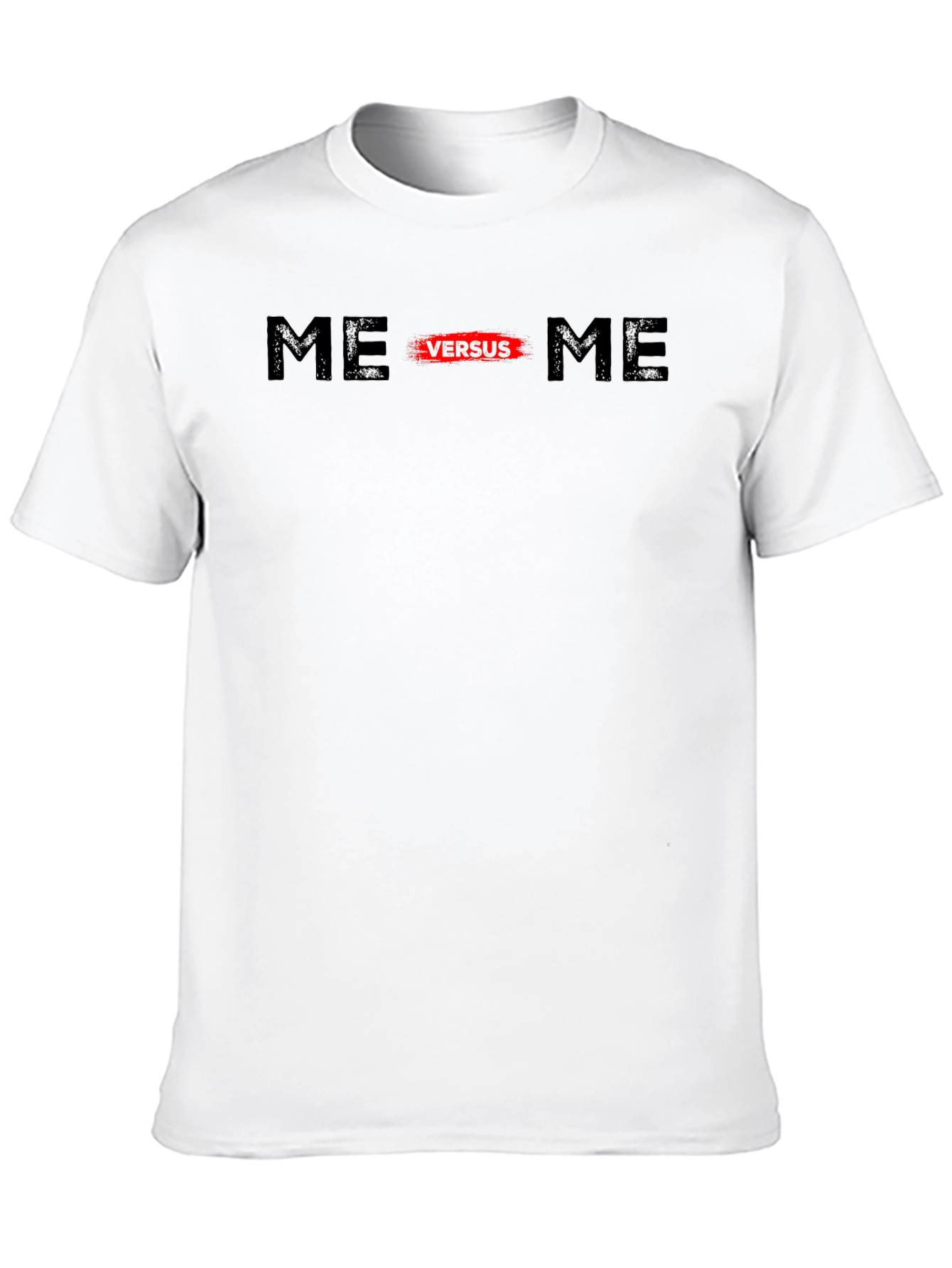Me Versus Me Graphic Tee - Black