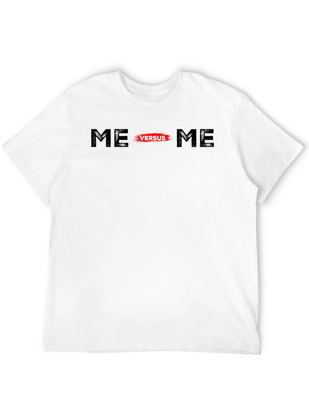 Me Versus Me Graphic Tee - Black