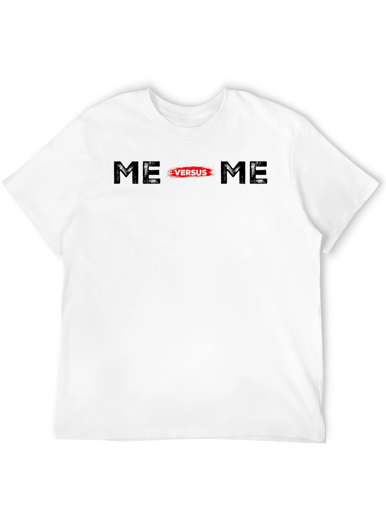 Me Versus Me Graphic Tee - Black
