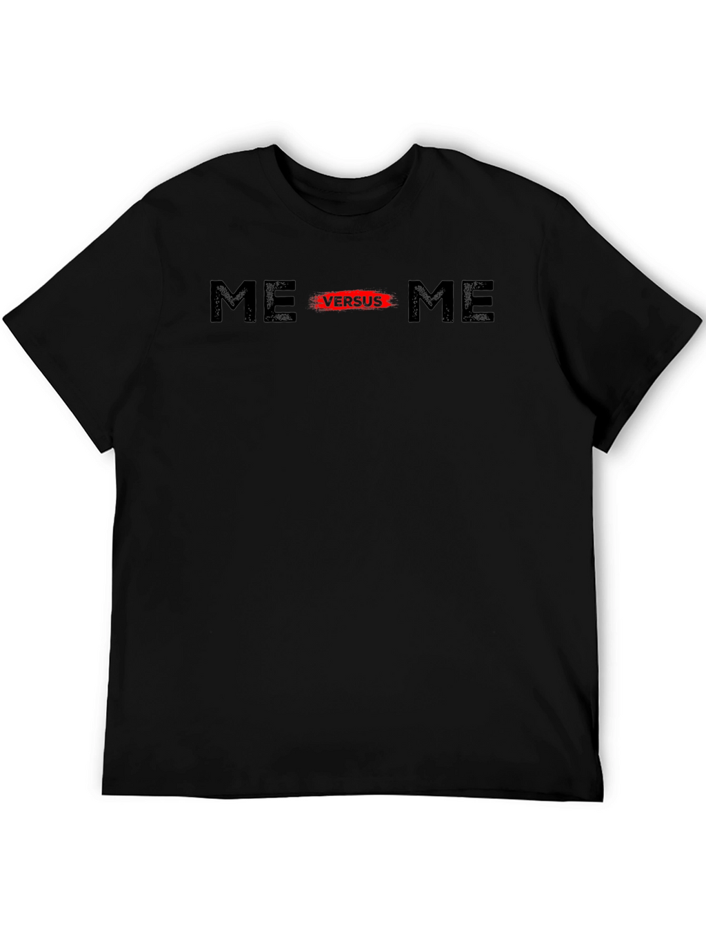 Me Versus Me Graphic Tee - Black