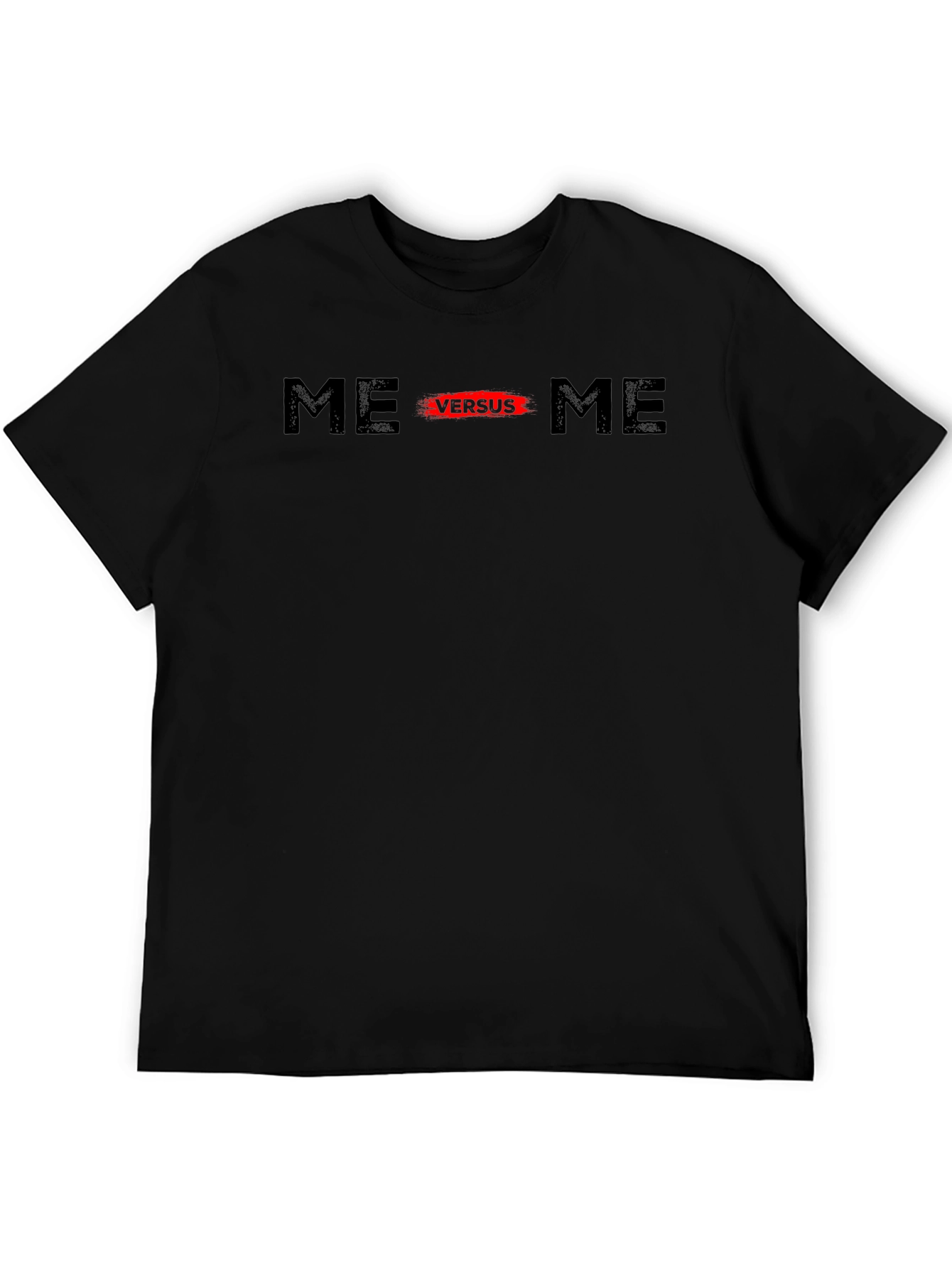 Me Versus Me Graphic Tee - Black