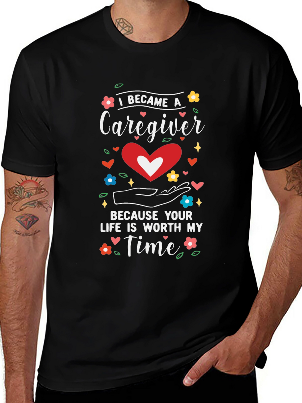 Caregiver Tee: Worth My Time