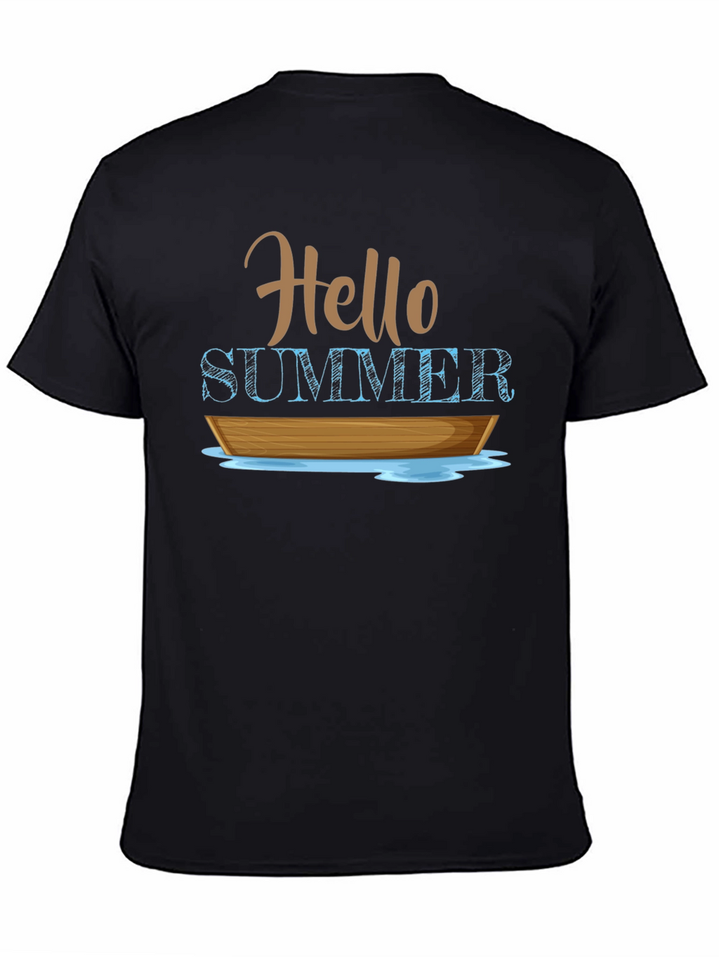 Hello Summer Boat T-Shirt