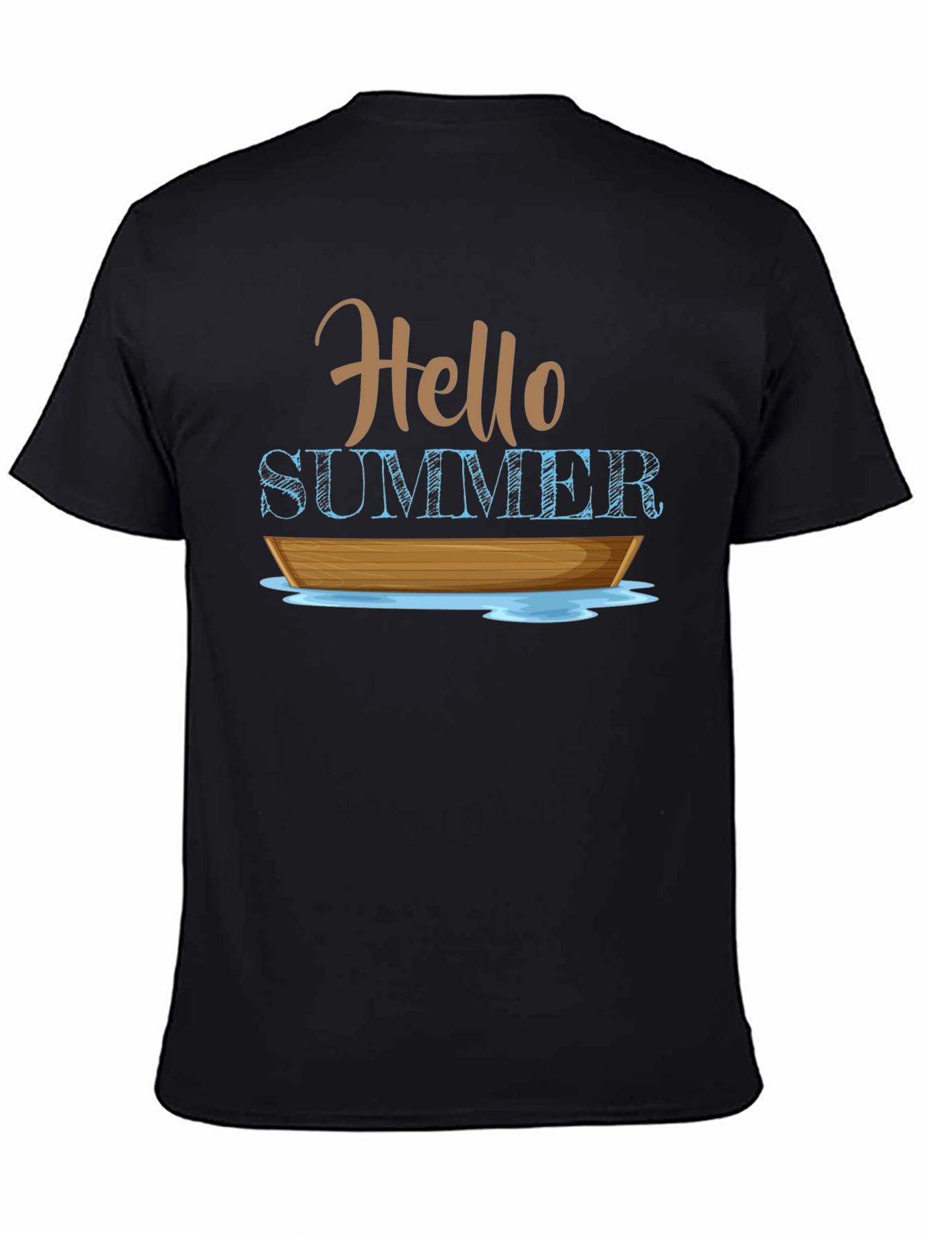 Hello Summer Boat T-Shirt