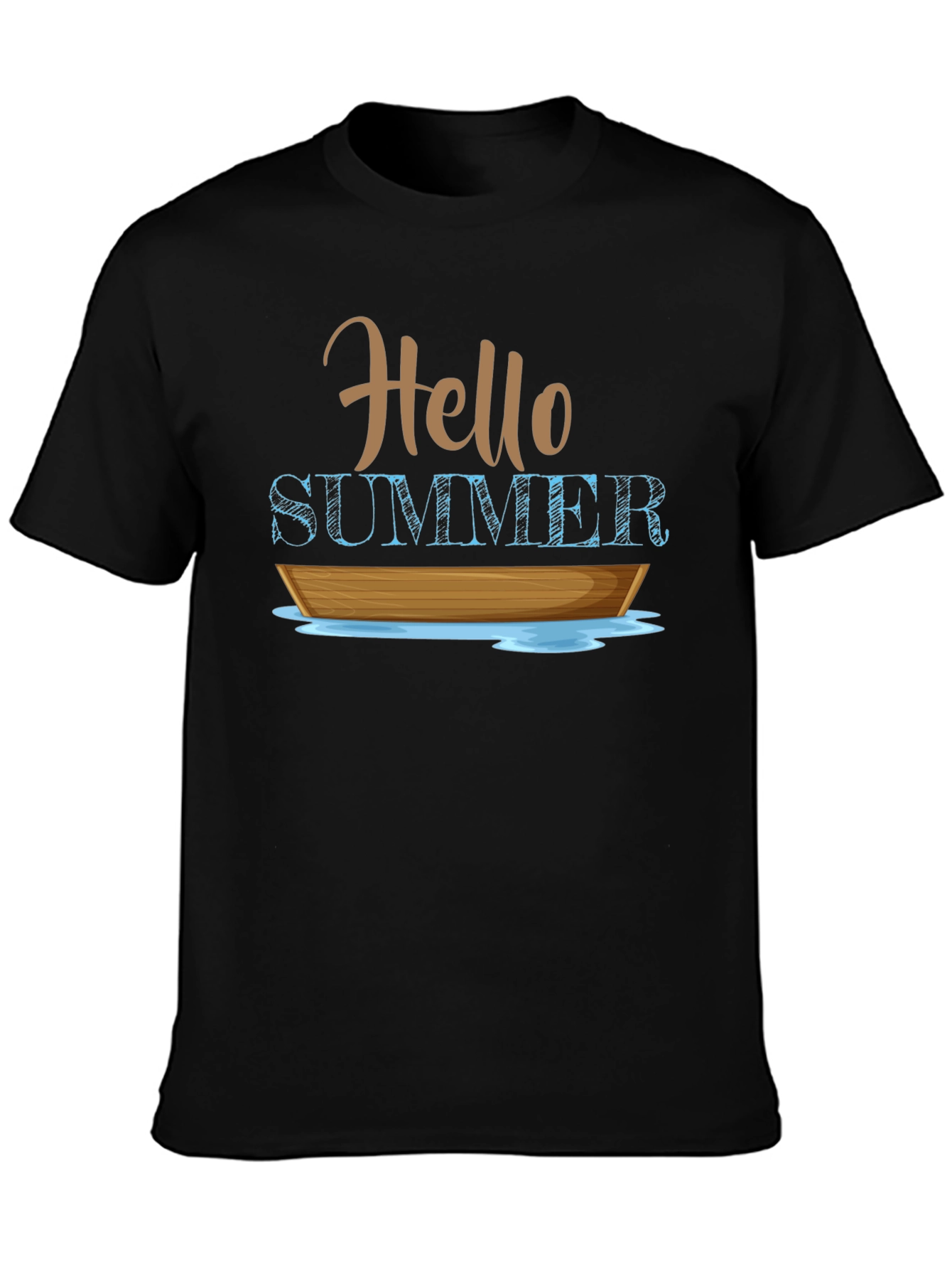 Hello Summer Boat T-Shirt