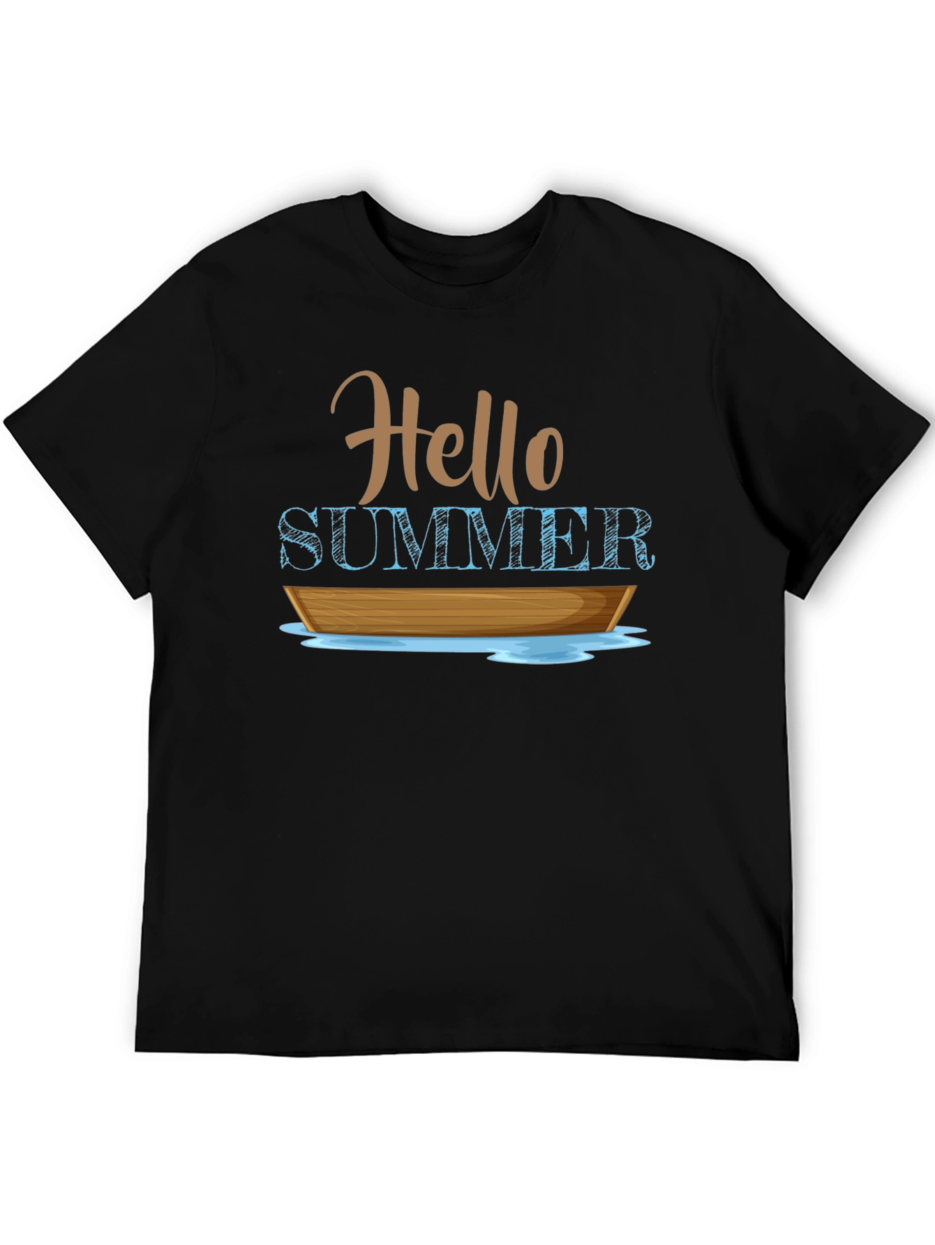 Hello Summer Boat T-Shirt