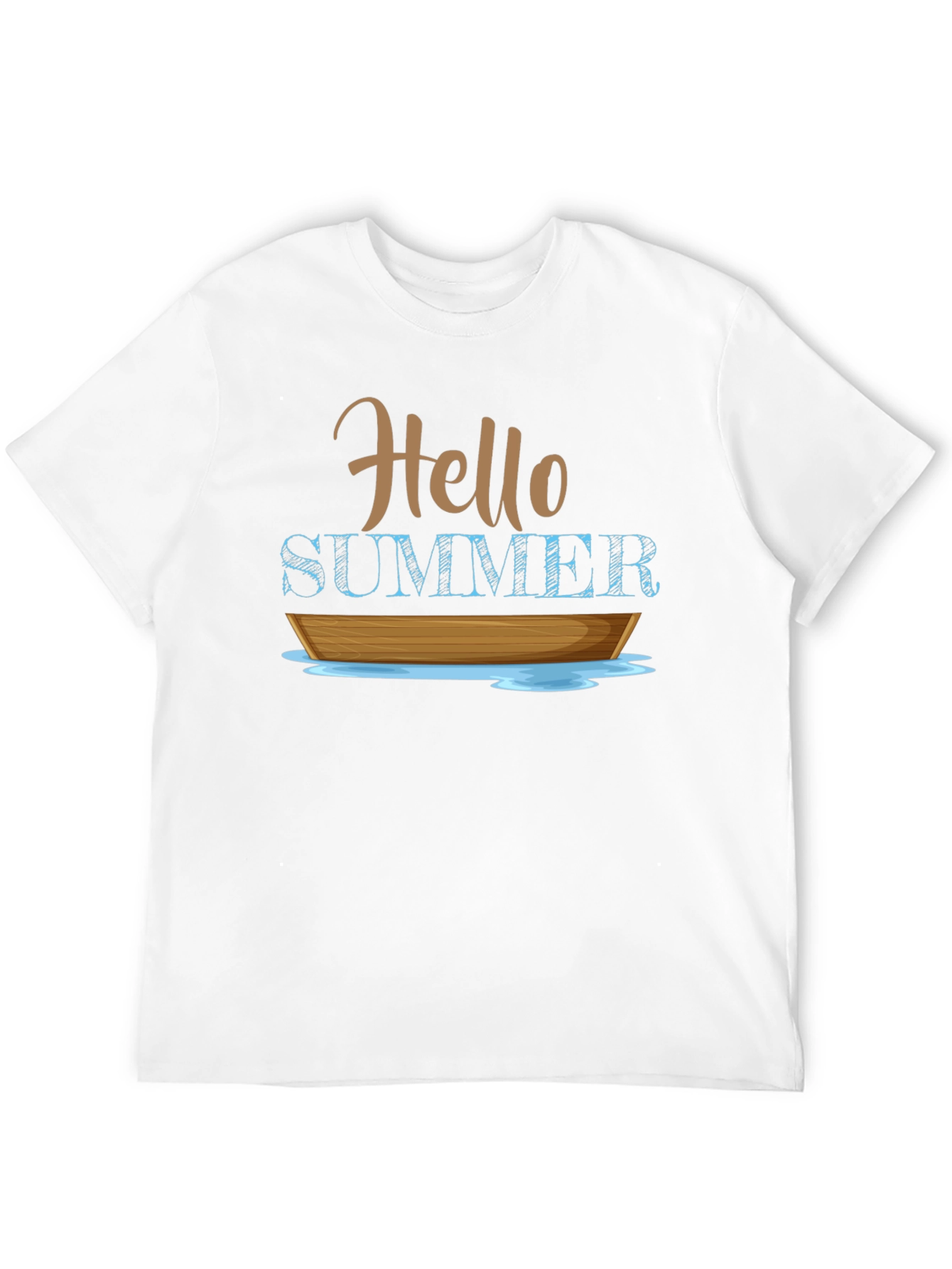 Hello Summer Boat T-Shirt