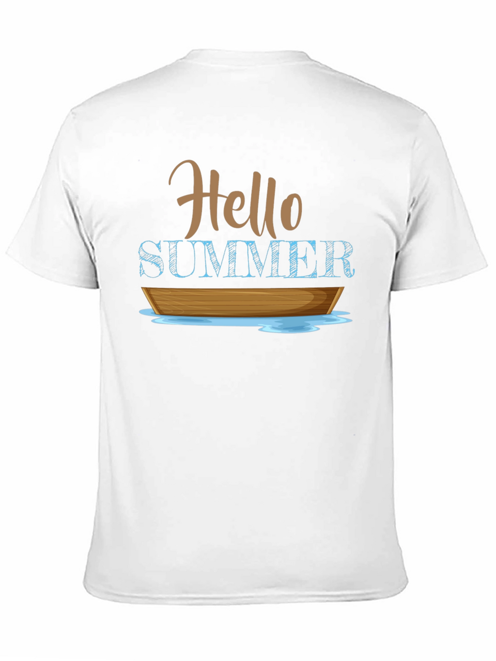 Hello Summer Boat T-Shirt