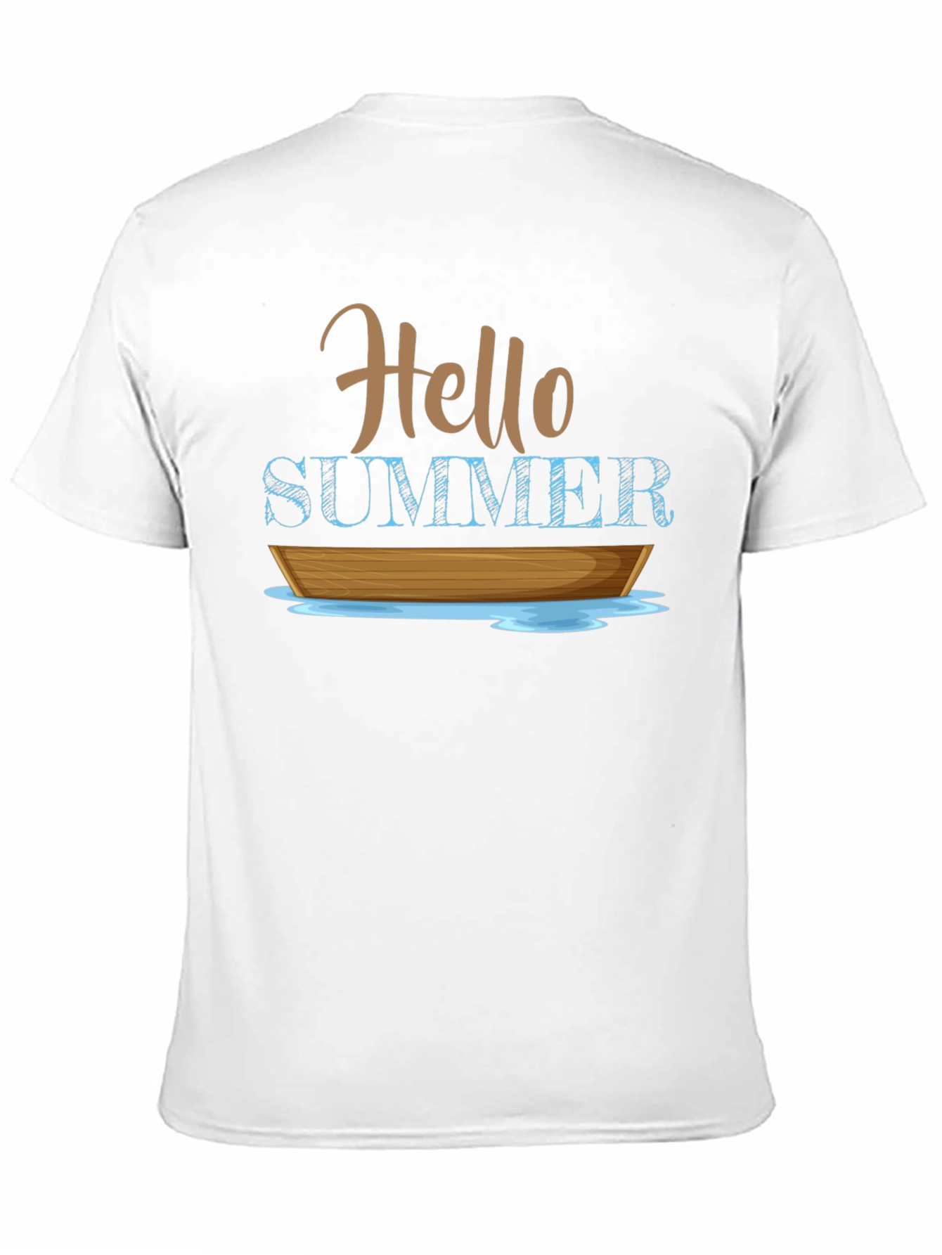 Hello Summer Boat T-Shirt