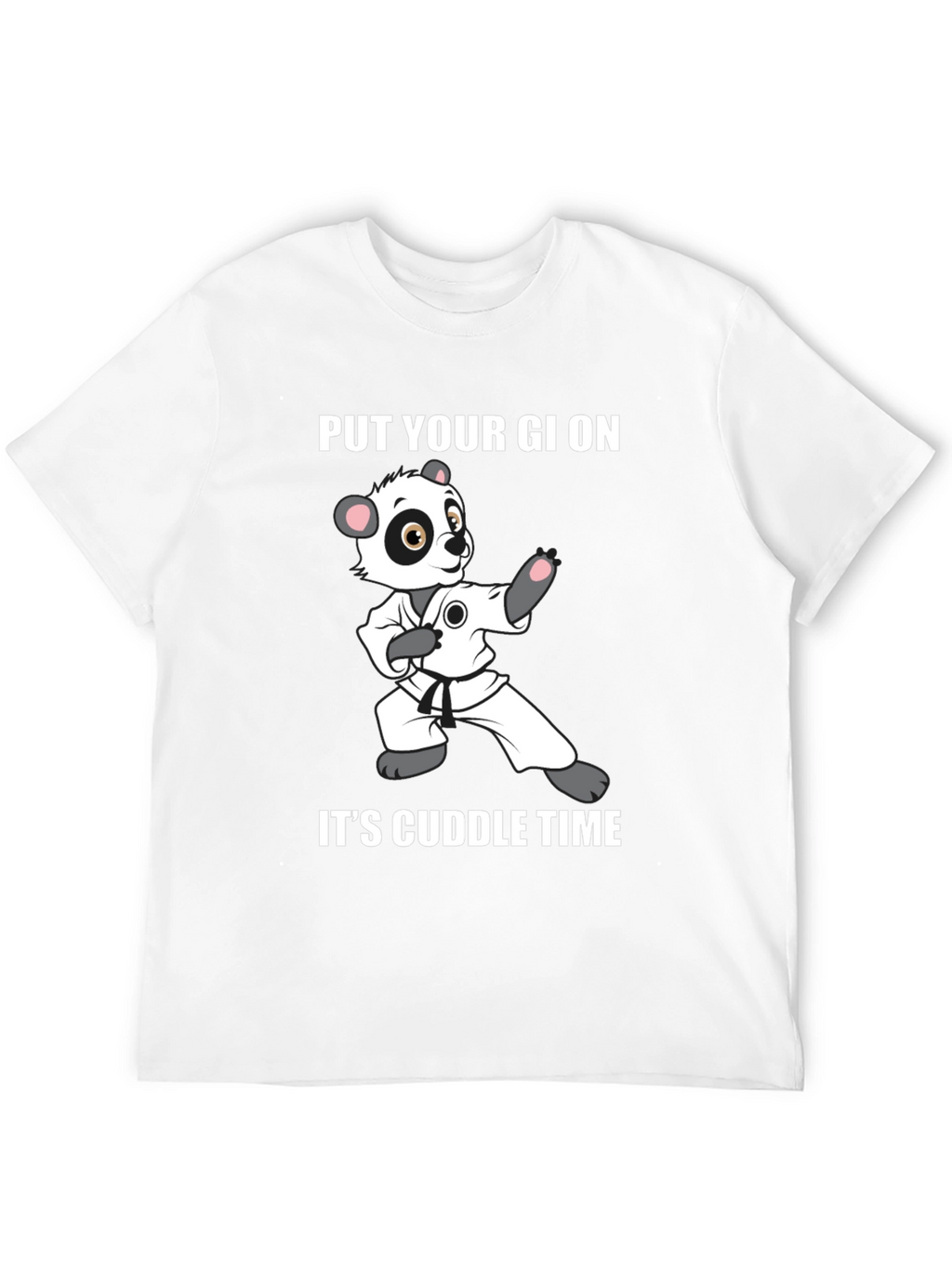 Panda Karate Cuddle Time T-Shirt