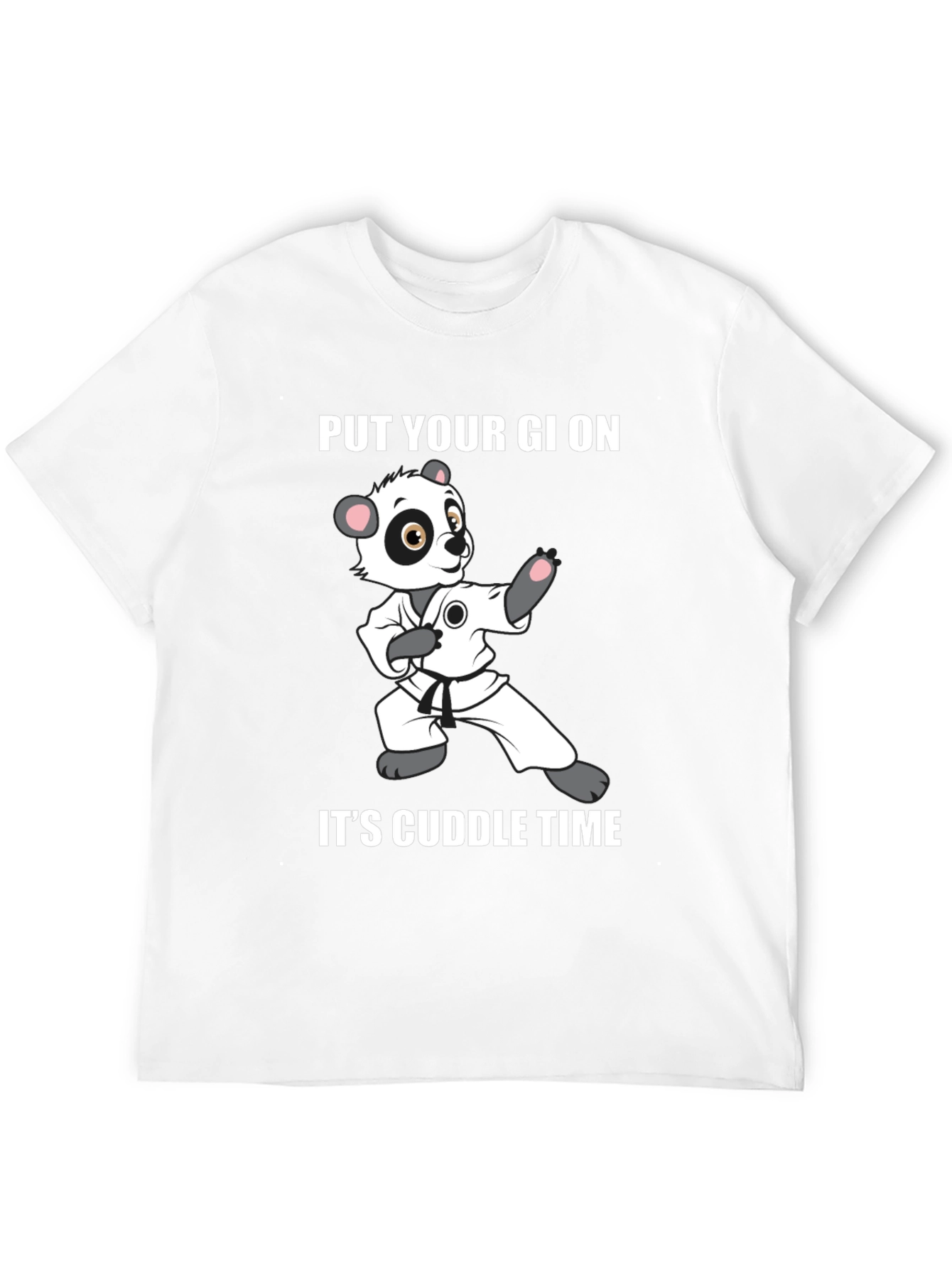 Panda Karate Cuddle Time T-Shirt