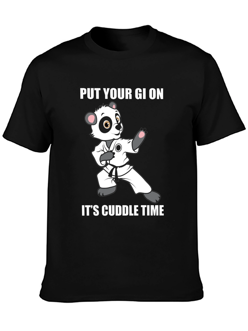 Panda Karate Cuddle Time T-Shirt