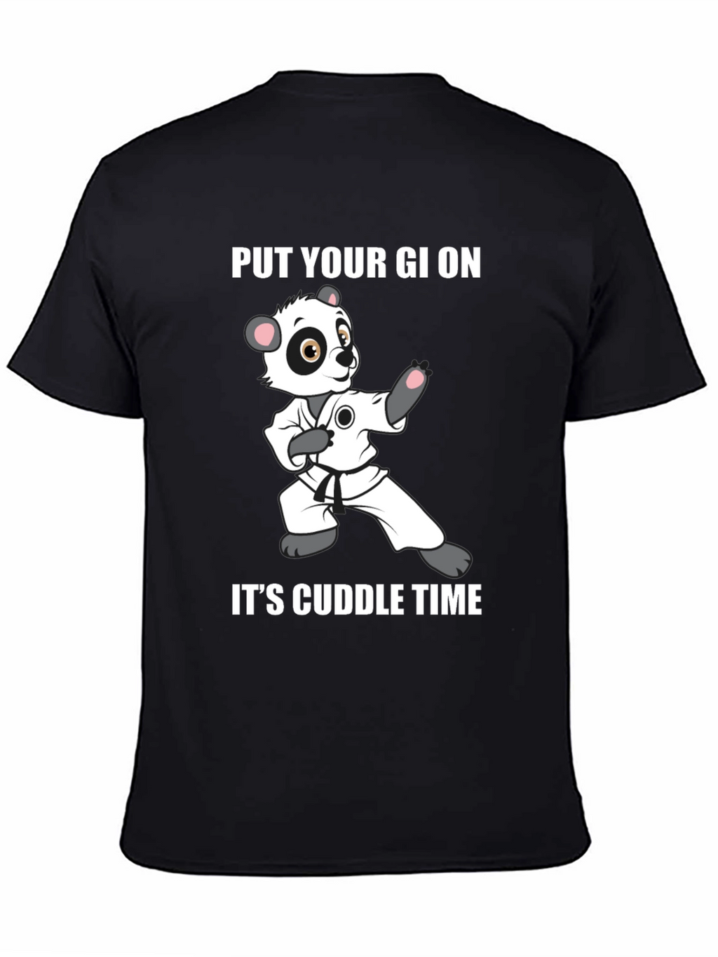 Panda Karate Cuddle Time T-Shirt