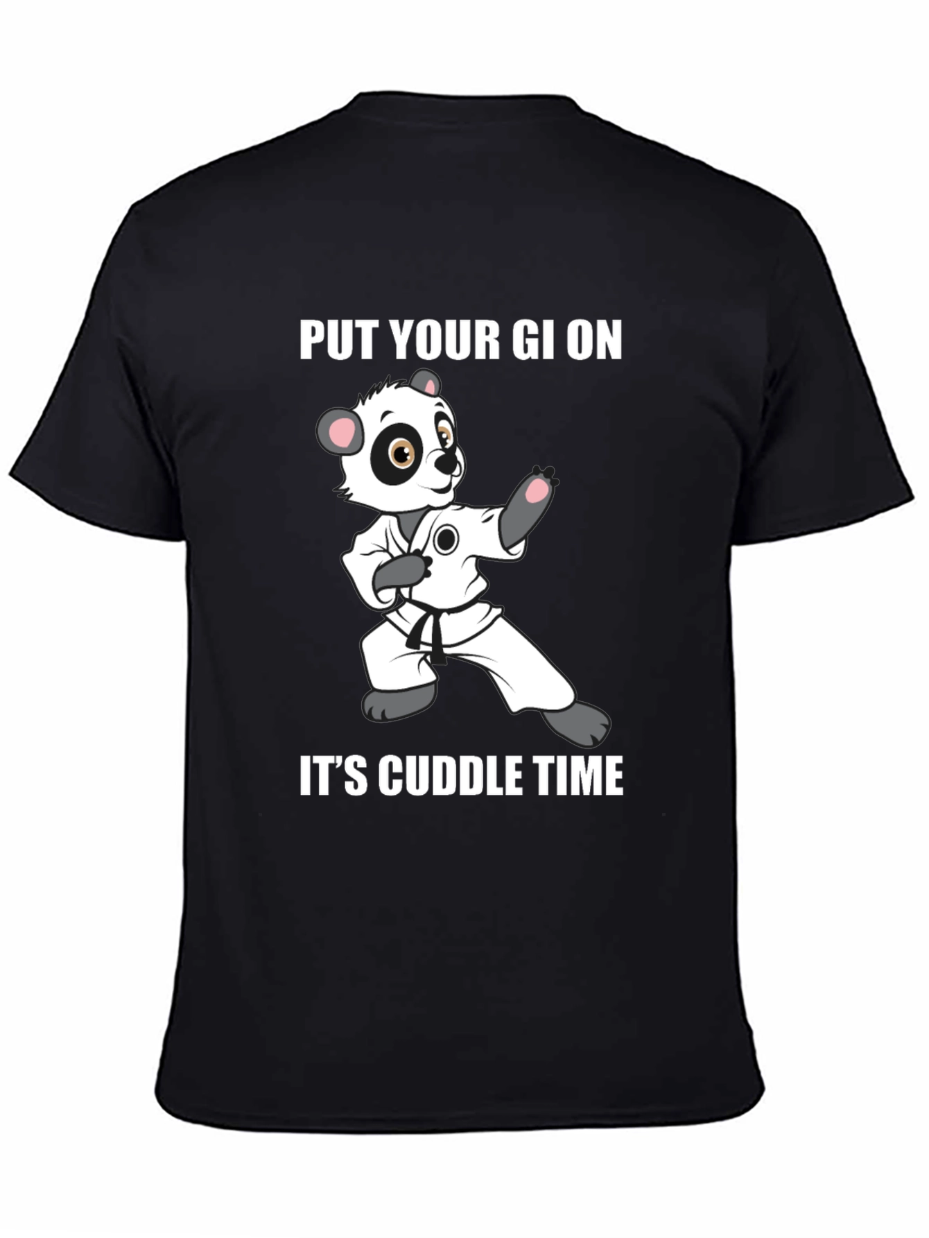 Panda Karate Cuddle Time T-Shirt