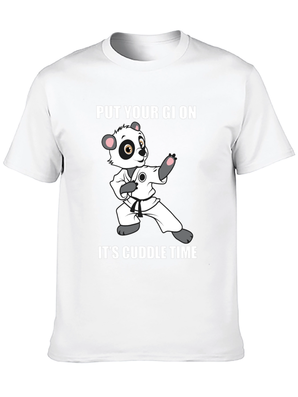 Panda Karate Cuddle Time T-Shirt