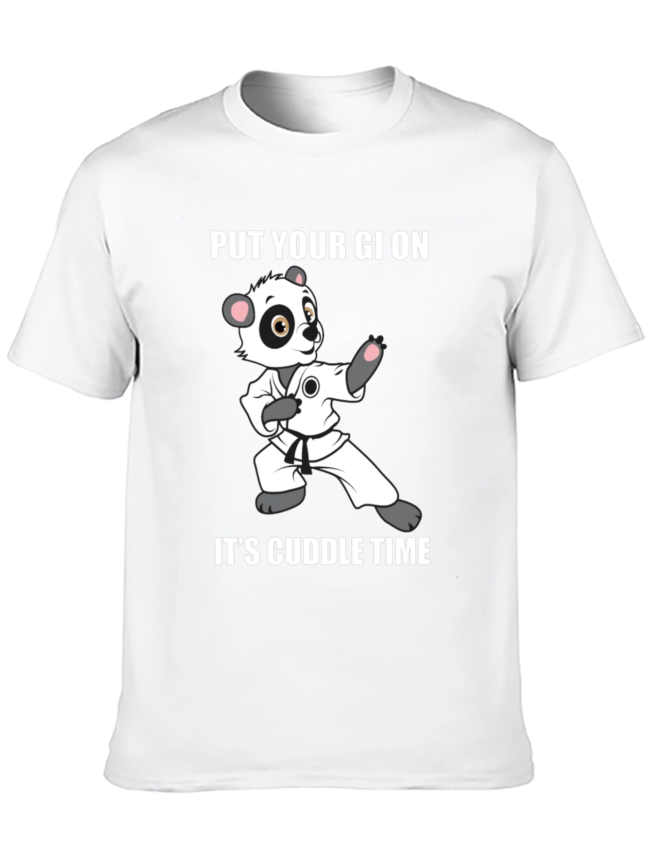 Panda Karate Cuddle Time T-Shirt