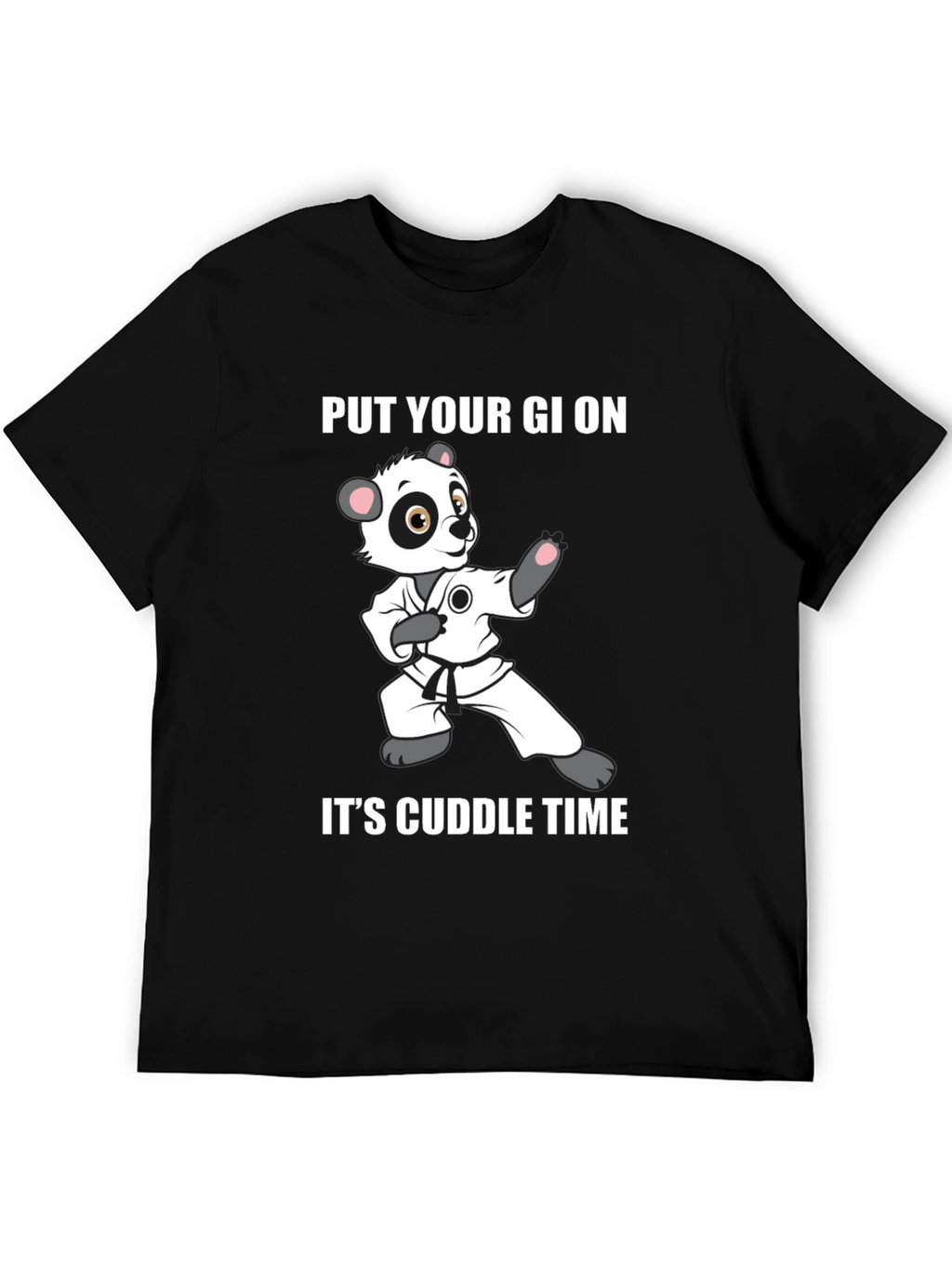 Panda Karate Cuddle Time T-Shirt