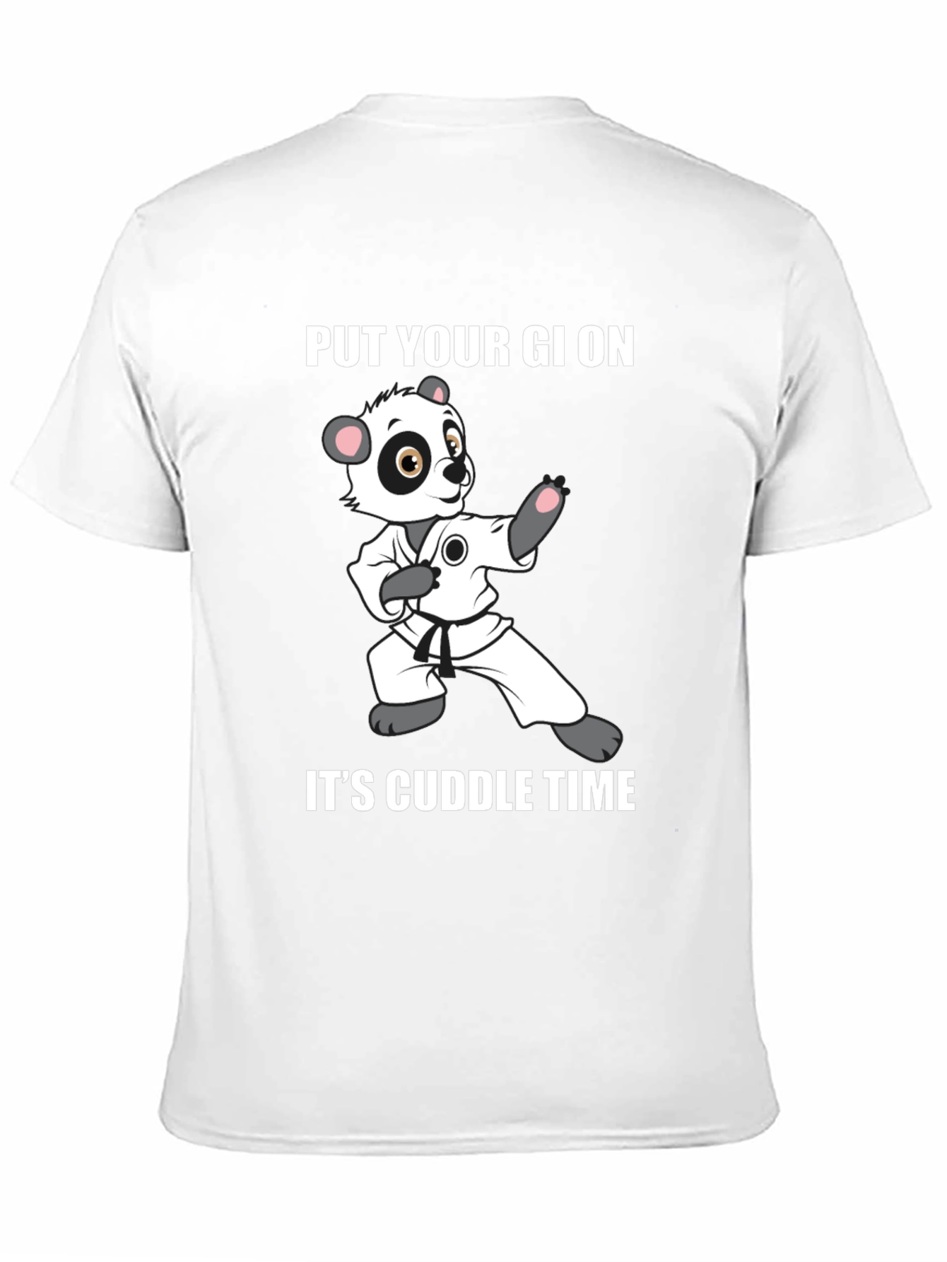 Panda Karate Cuddle Time T-Shirt