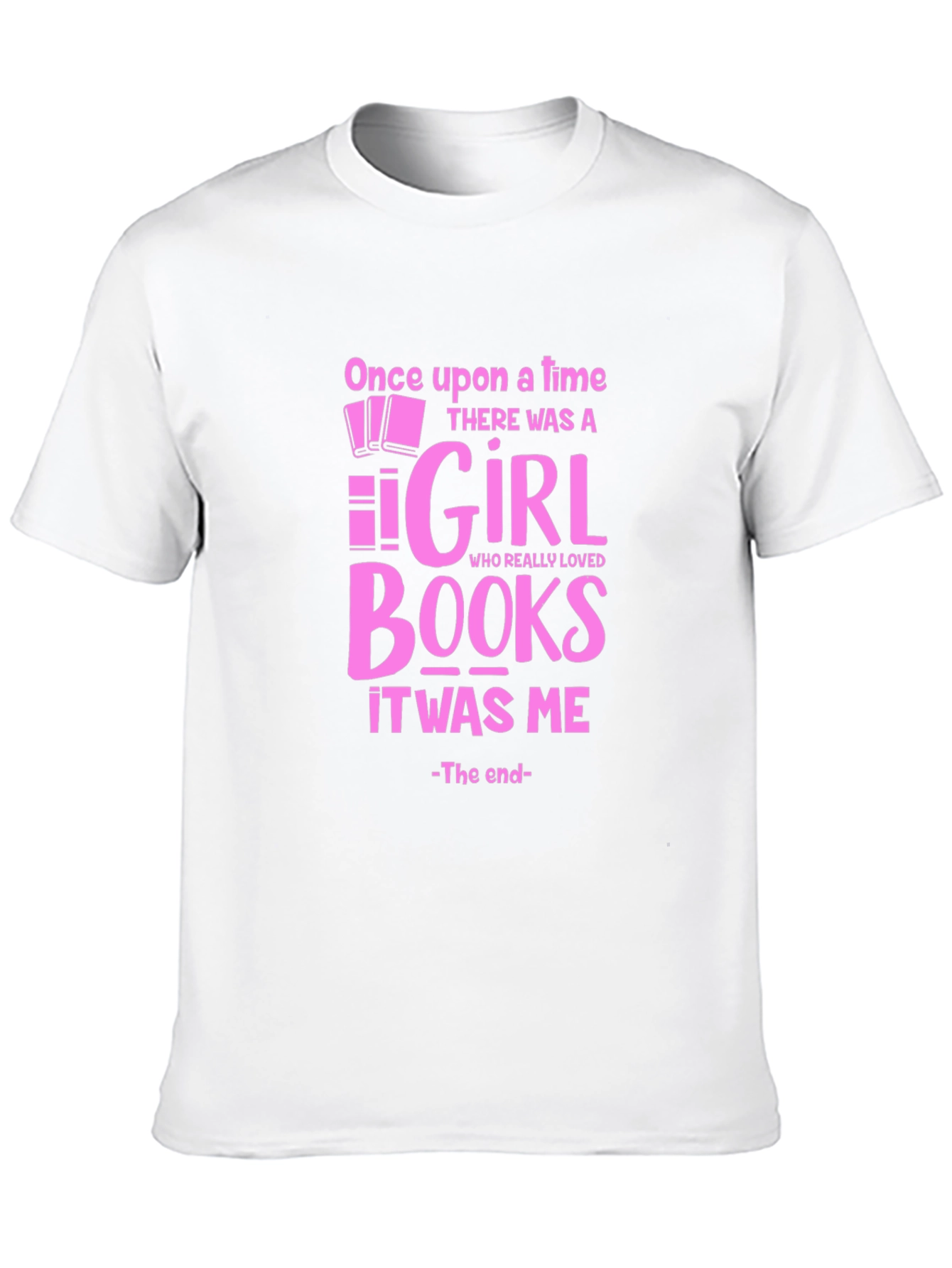 Once Upon A Time Girl Who Loved Books T-Shirt