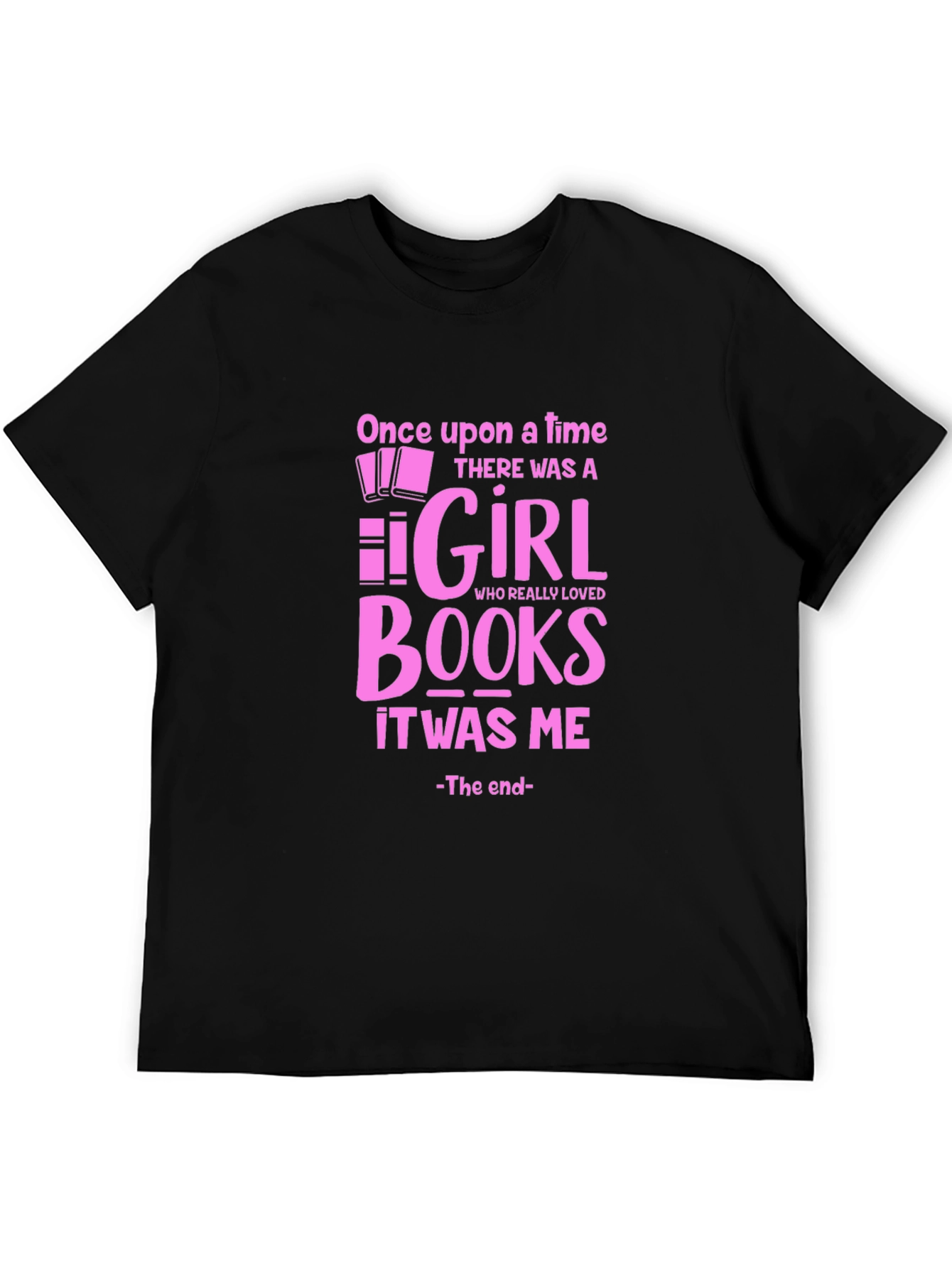 Once Upon A Time Girl Who Loved Books T-Shirt