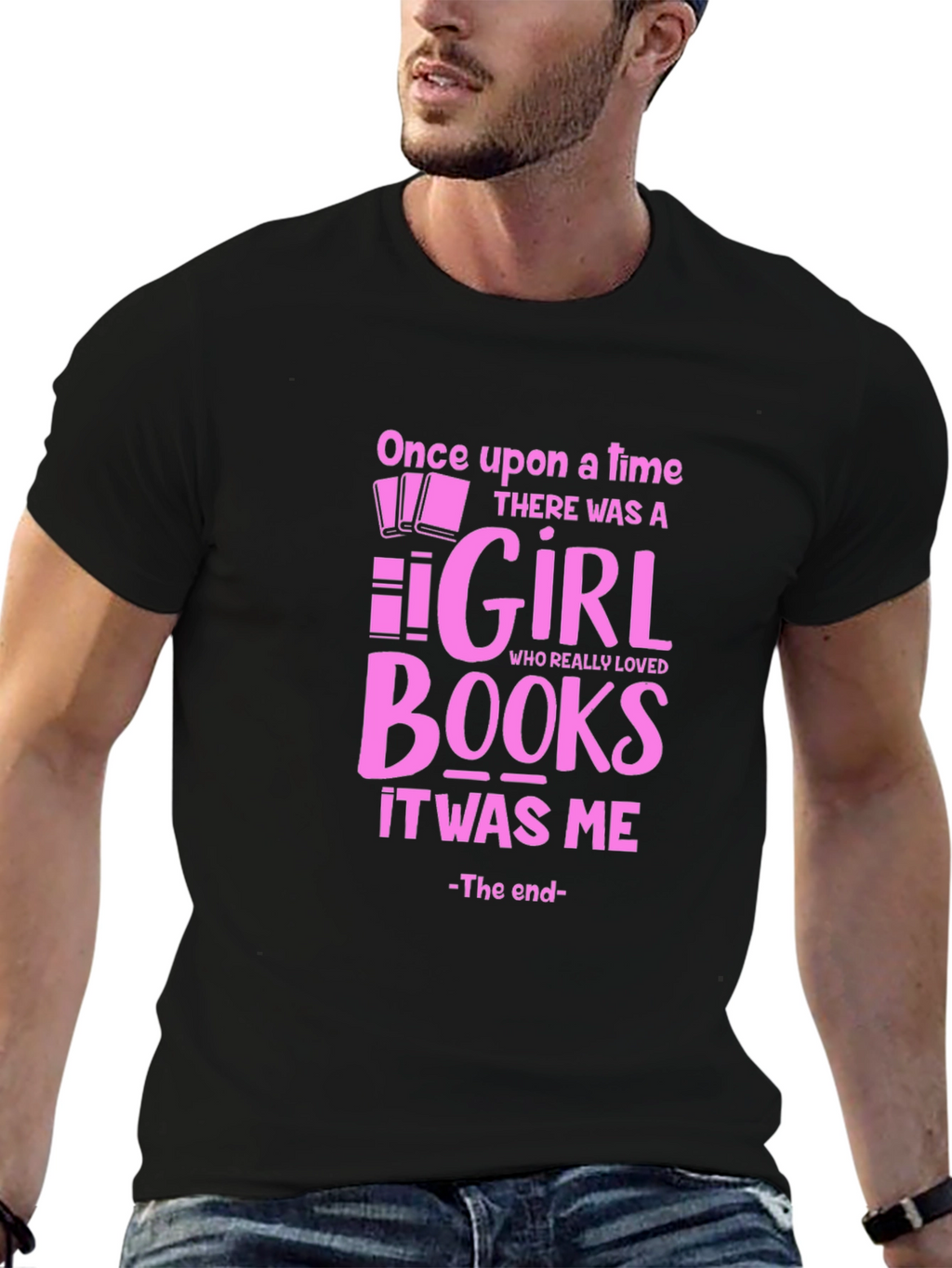 Once Upon A Time Girl Who Loved Books T-Shirt