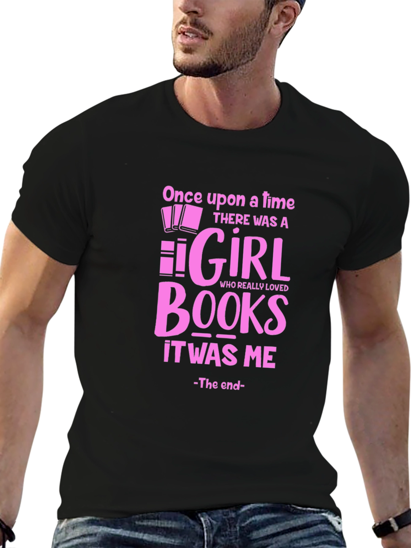 Once Upon A Time Girl Who Loved Books T-Shirt
