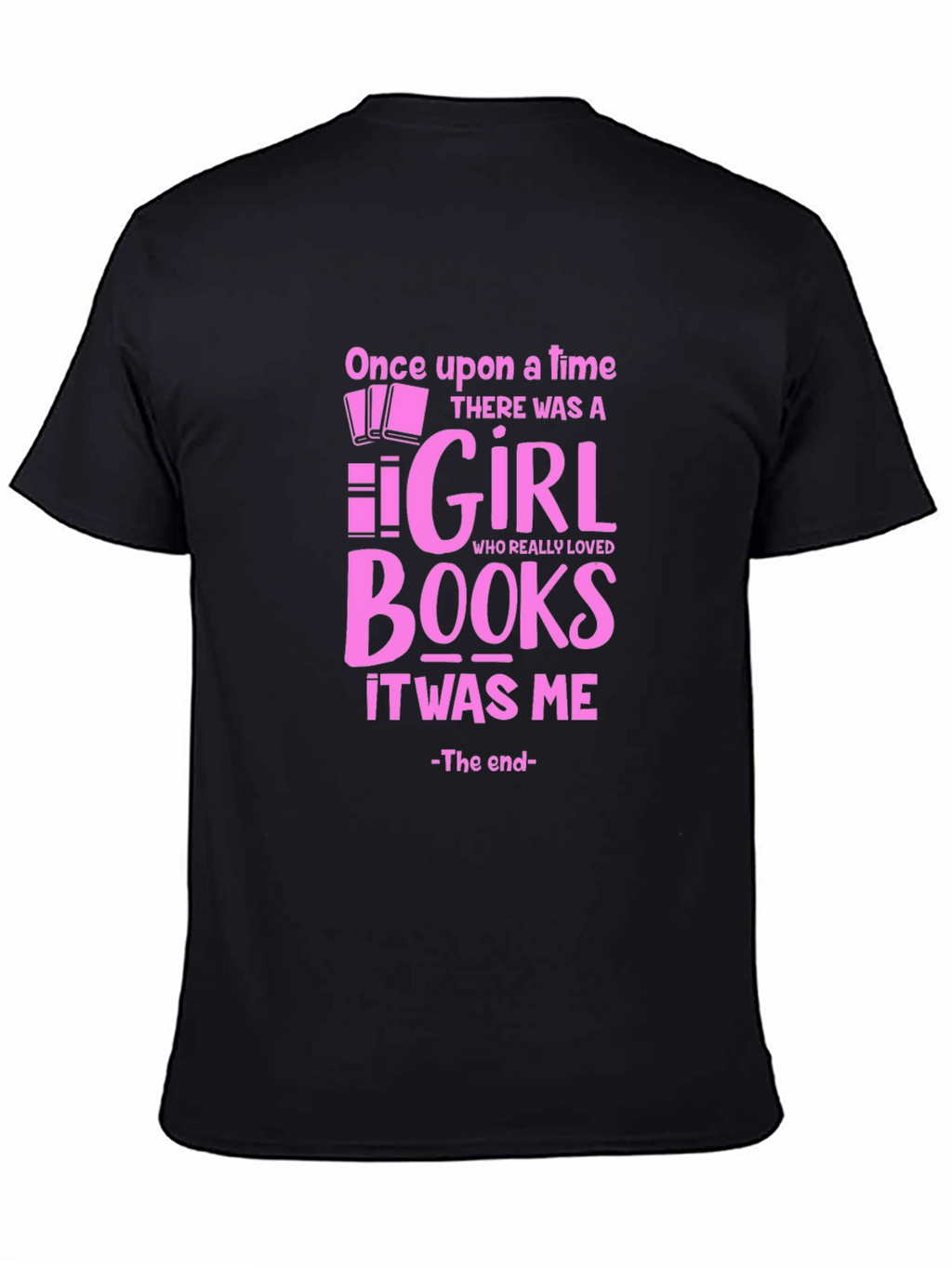 Once Upon A Time Girl Who Loved Books T-Shirt