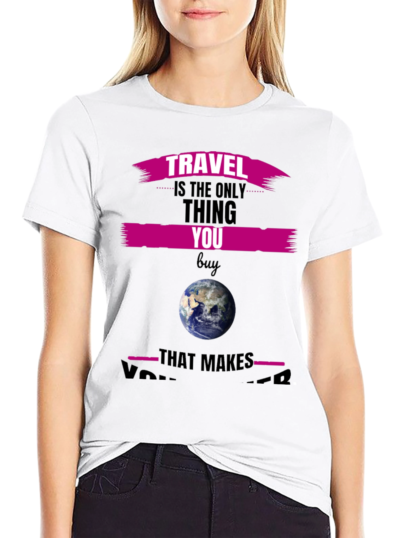 Travel Makes You Richer Graphic Tee