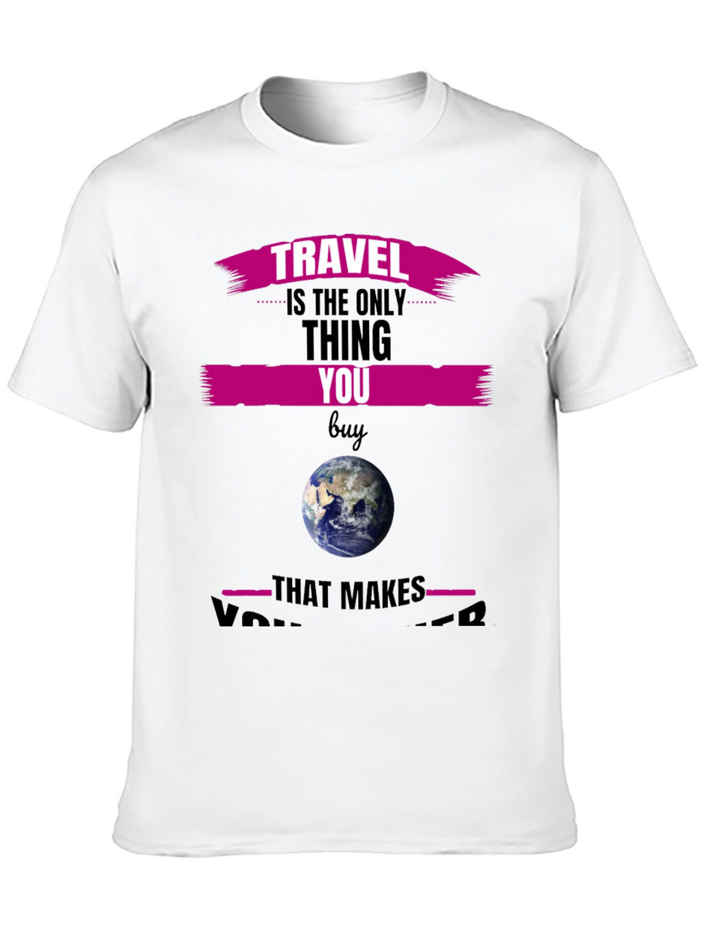 Travel Makes You Richer Graphic Tee