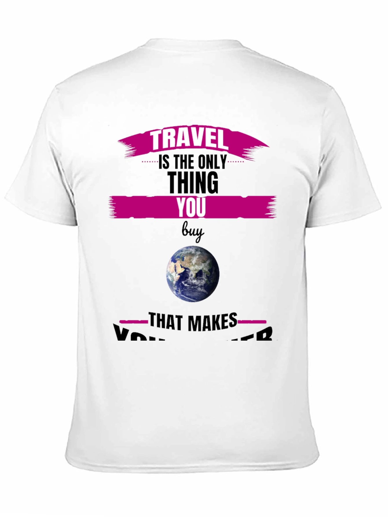 Travel Makes You Richer Graphic Tee