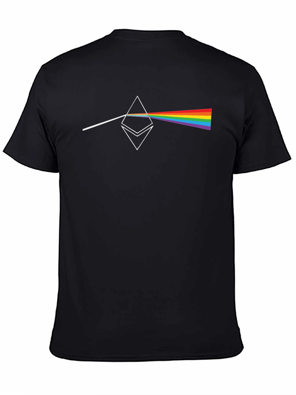 Ethereum Prism Black T-Shirt