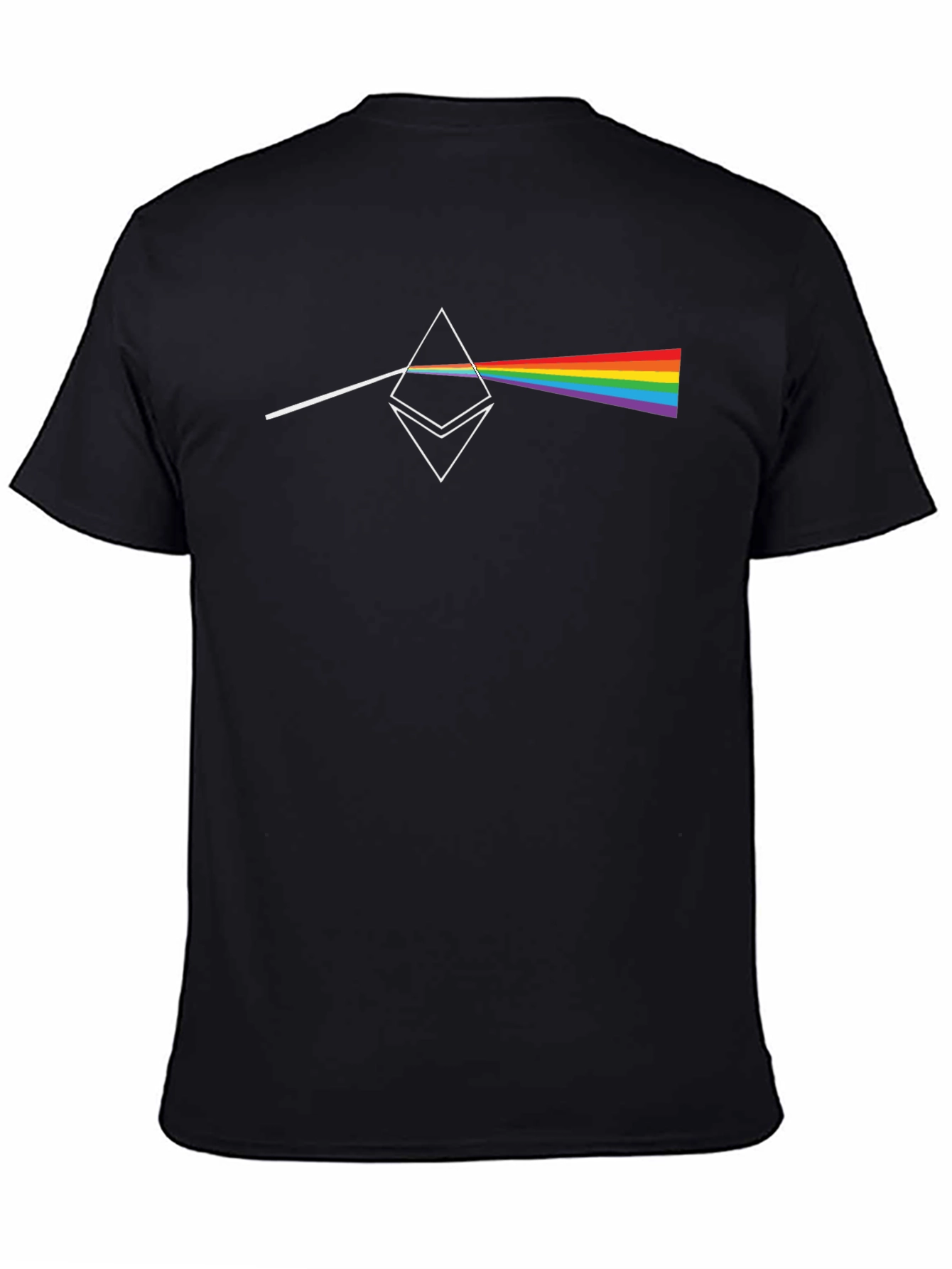 Ethereum Prism Black T-Shirt