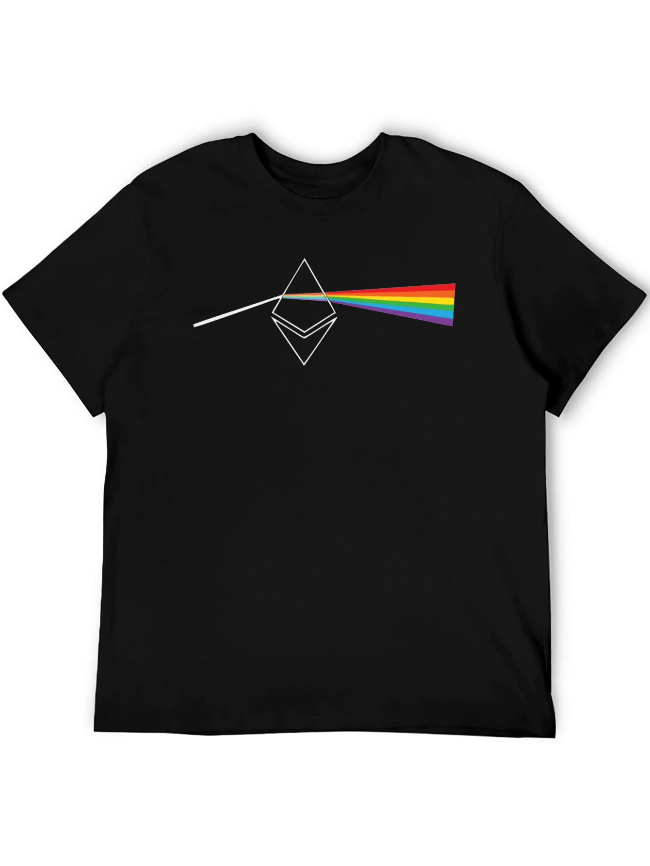 Ethereum Prism Black T-Shirt