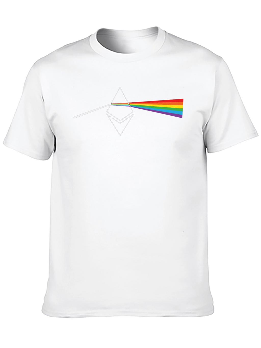 Ethereum Prism Black T-Shirt