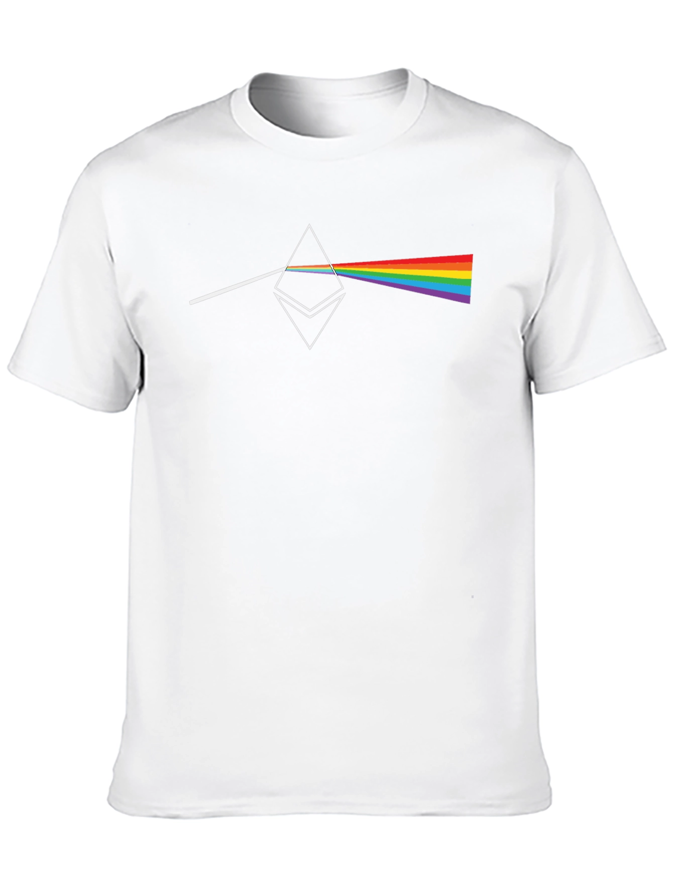 Ethereum Prism Black T-Shirt