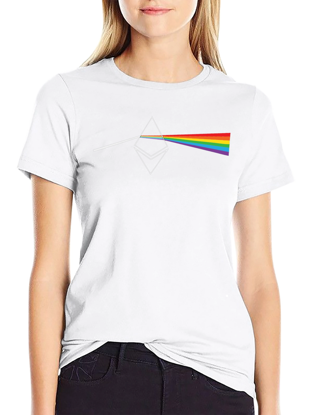 Ethereum Prism Black T-Shirt