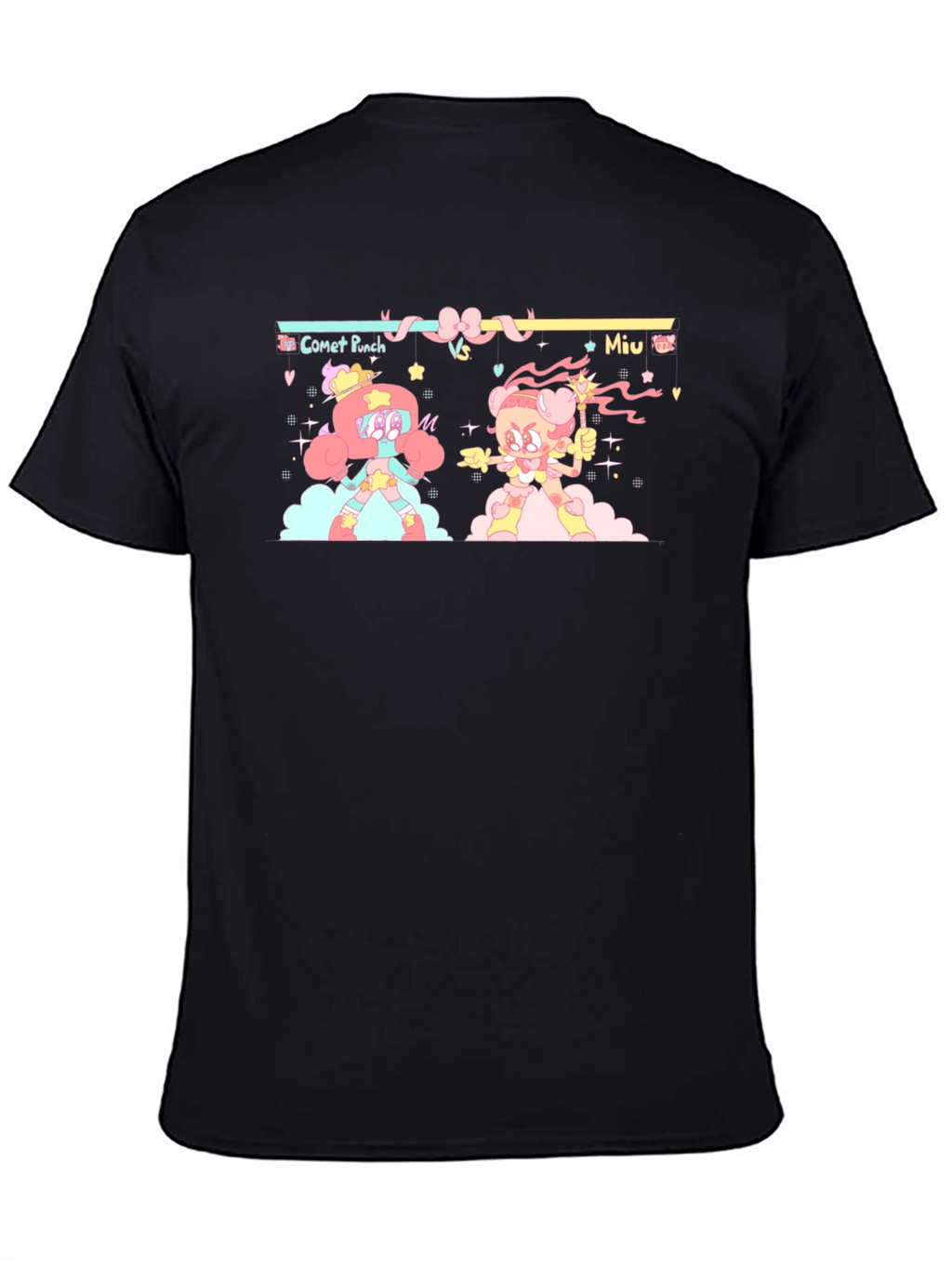 Comet Punch vs Miu Black T-Shirt