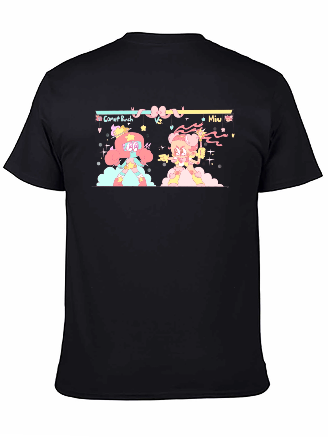 Comet Punch vs Miu Black T-Shirt