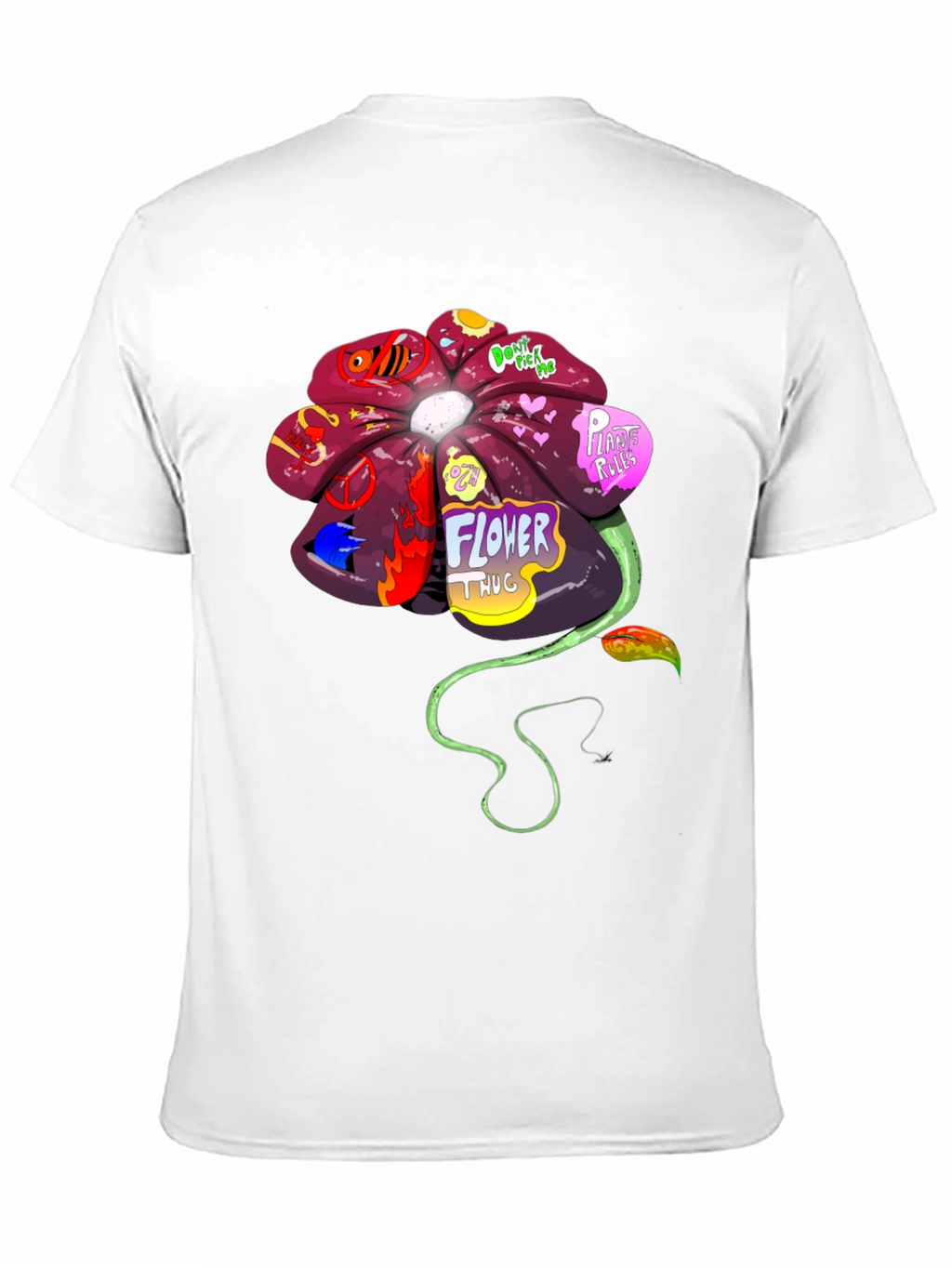 Flower Thug Graphic T-Shirt