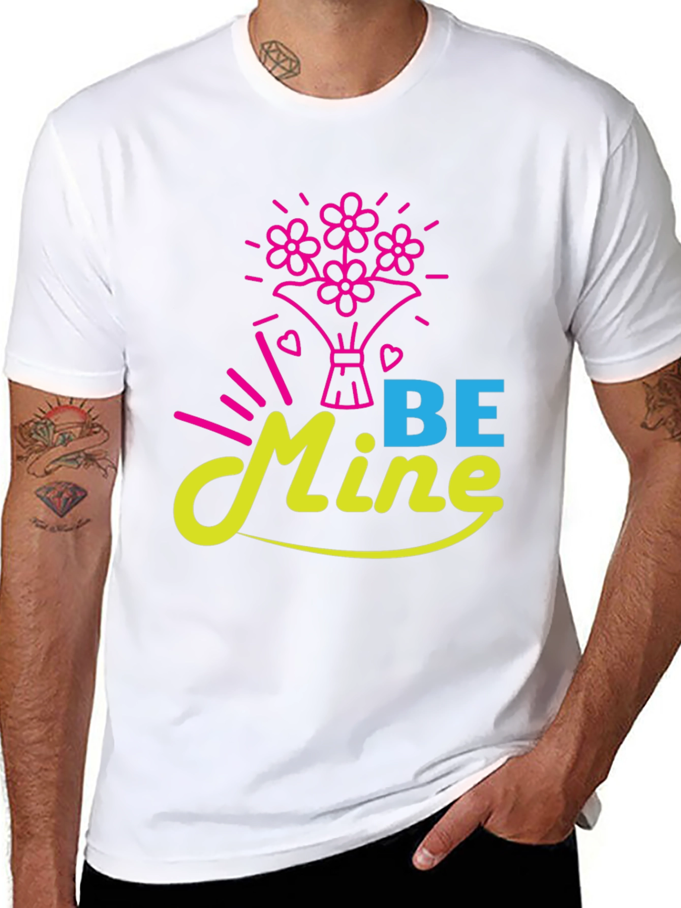 Be Mine Valentines Graphic T-Shirt