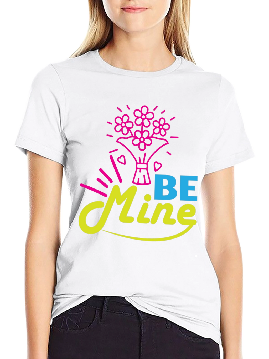 Be Mine Valentines Graphic T-Shirt